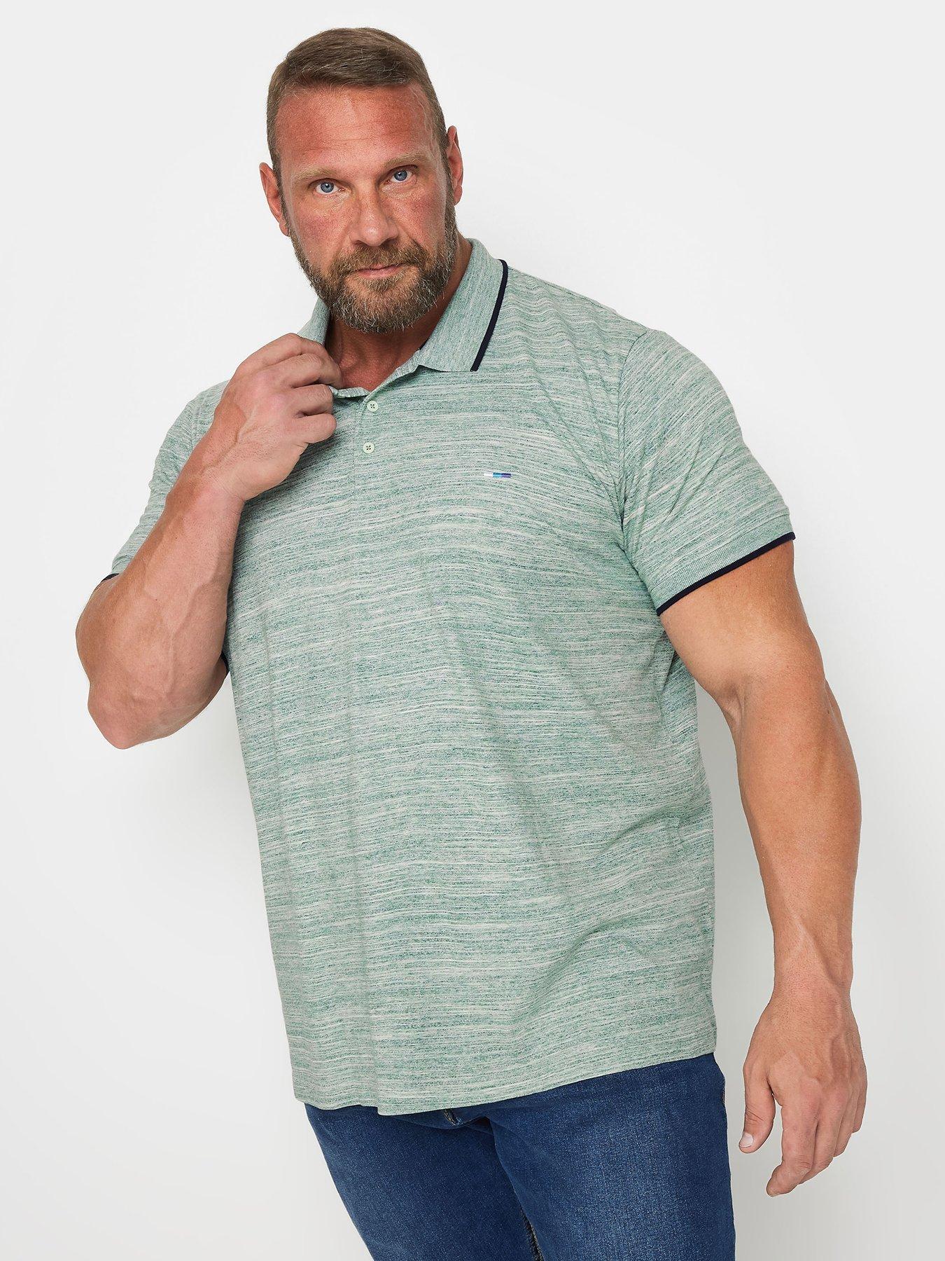 Image 2 of 2 of BadRhino Bad Rhino Injected Slub Polo Shirt 3pk - Multi