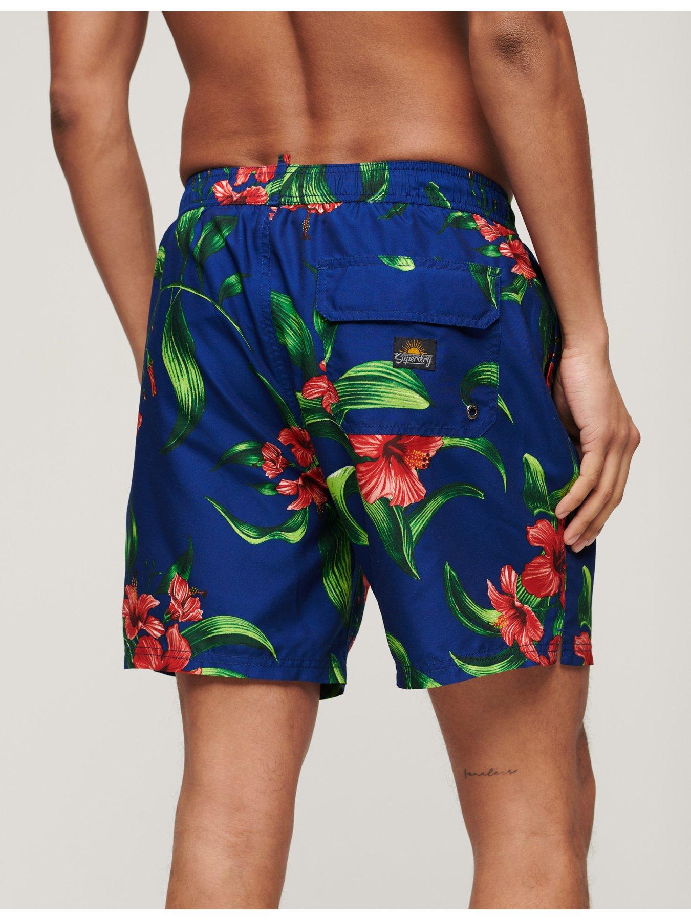 Superdry Blue Polyester Swim Shorts main image 0