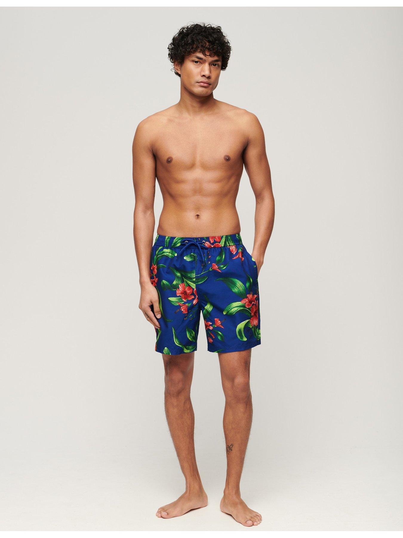 Superdry Blue Polyester Swim Shorts main image 1