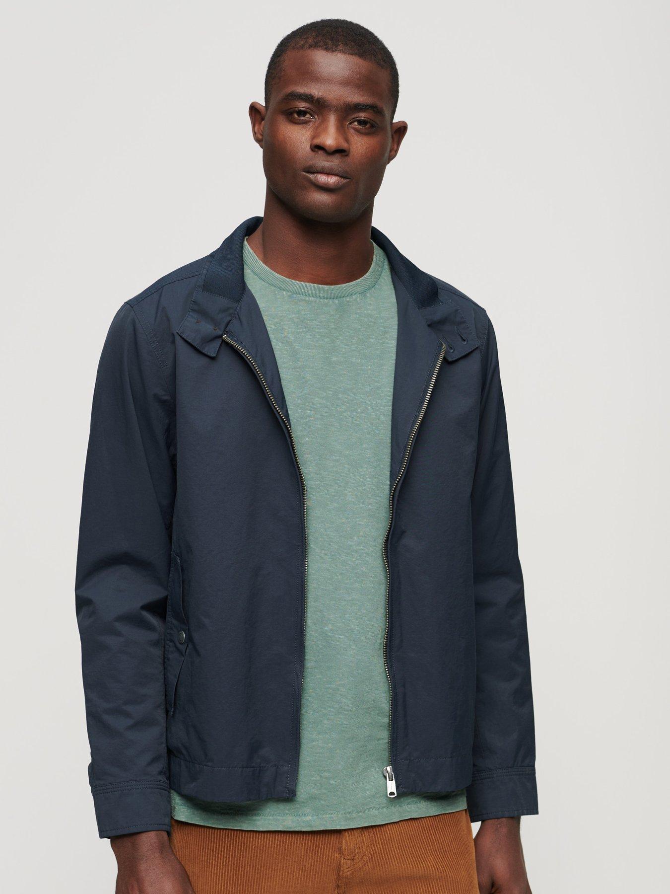 undefined Merchant Harrington Jacket - Navy