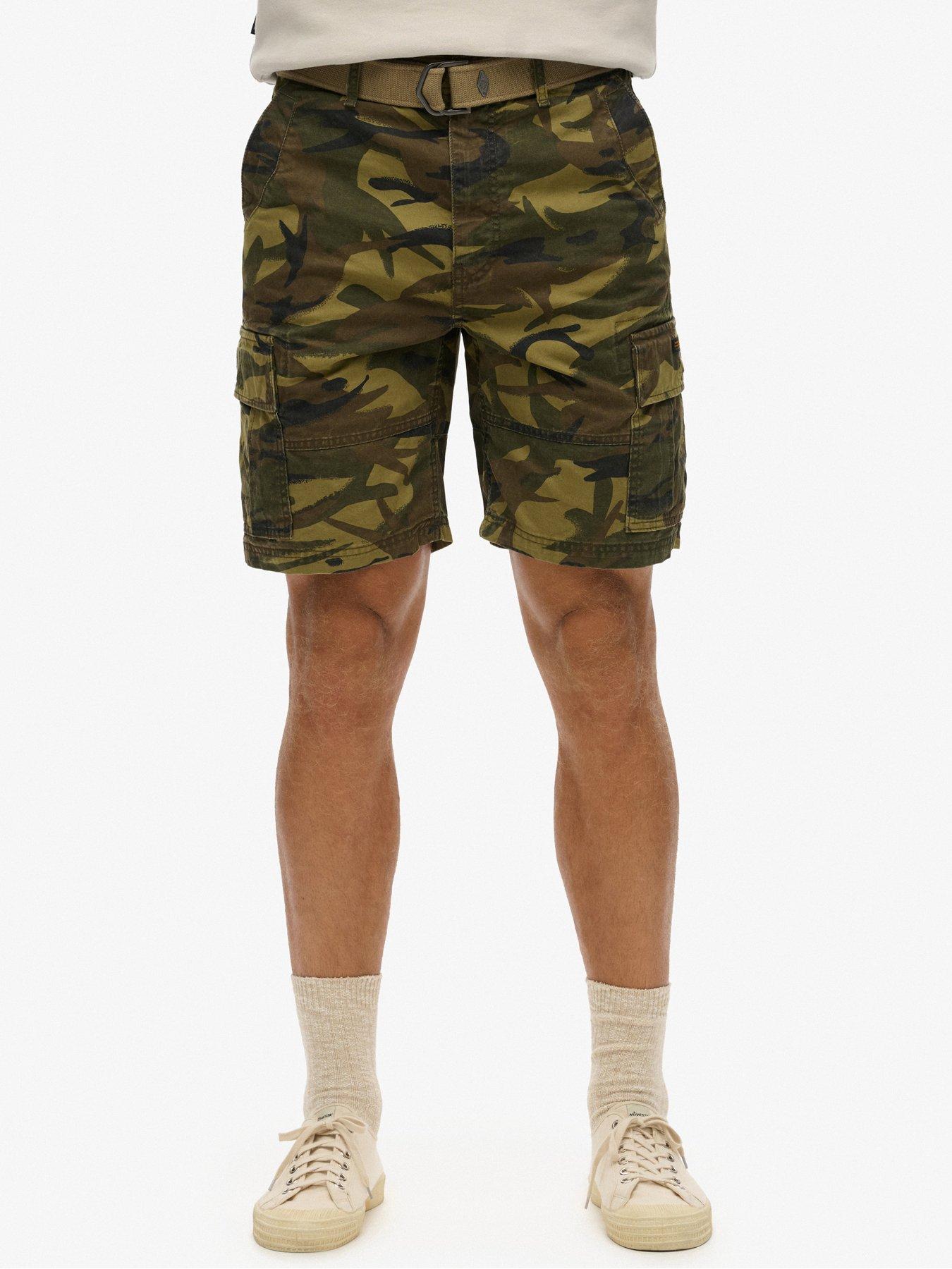 Superdry Heavy Cargo Shorts Khaki Very