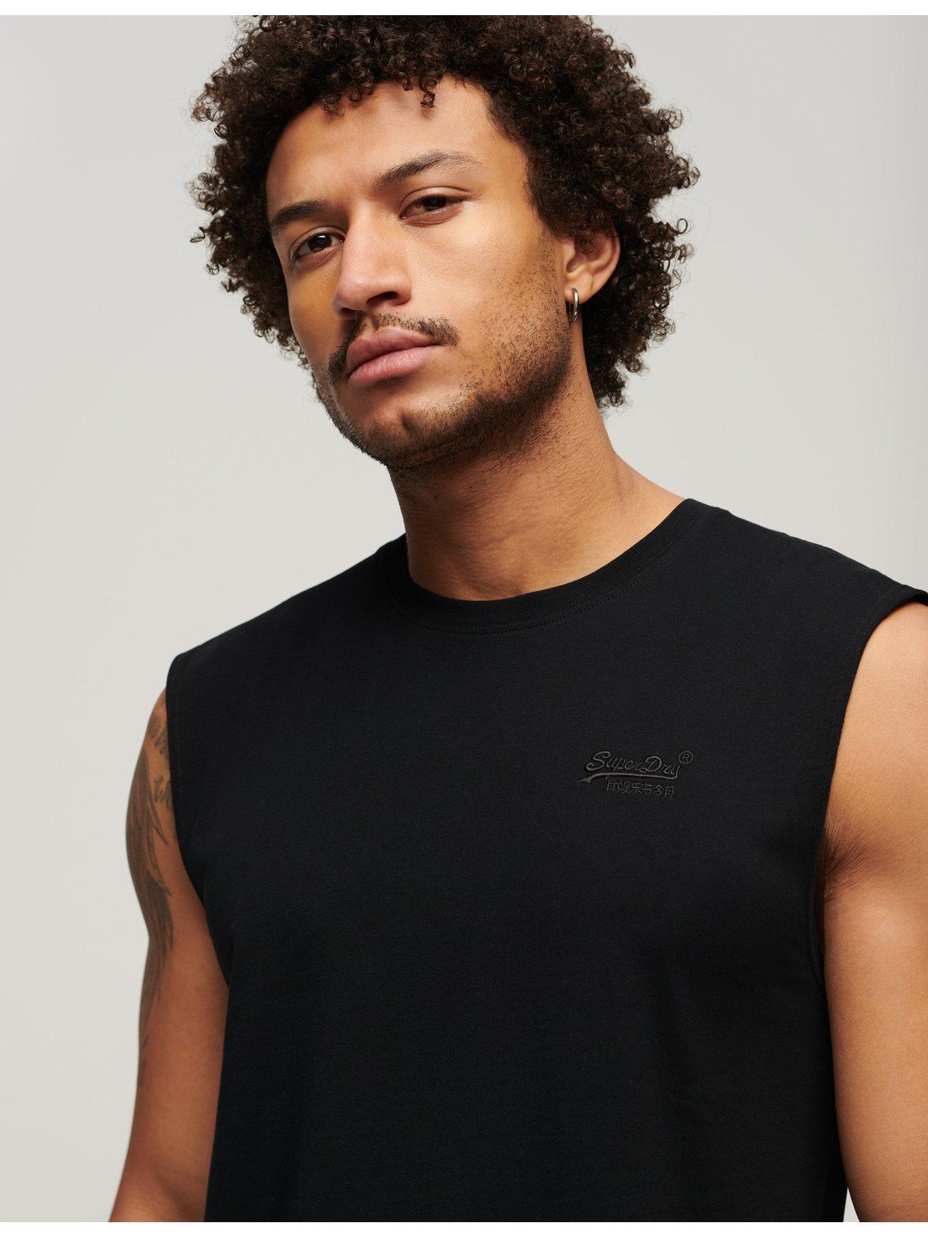 Superdry Essential Logo Vest - Black | Very.co.uk