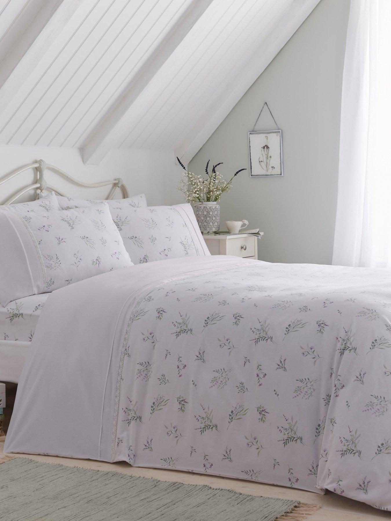 Product photograph of Appletree Chloe Lilac Duvet Cover Set from very.co.uk