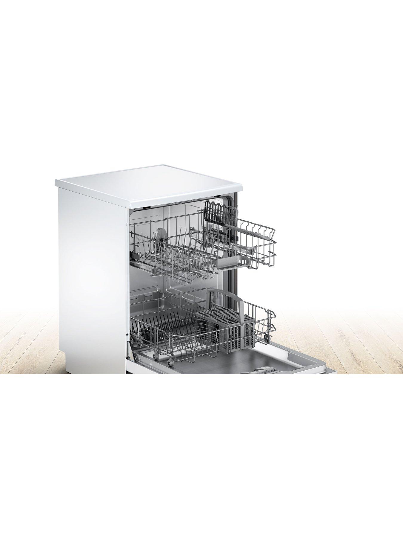 Image 5 of 7 of Bosch Series 2 SMS26AW08G FullSize&nbsp;12-Place Settings Freestanding Dishwasher - 5 programmes, Vario baskets, 2 options, 46dB, 9.5L - White