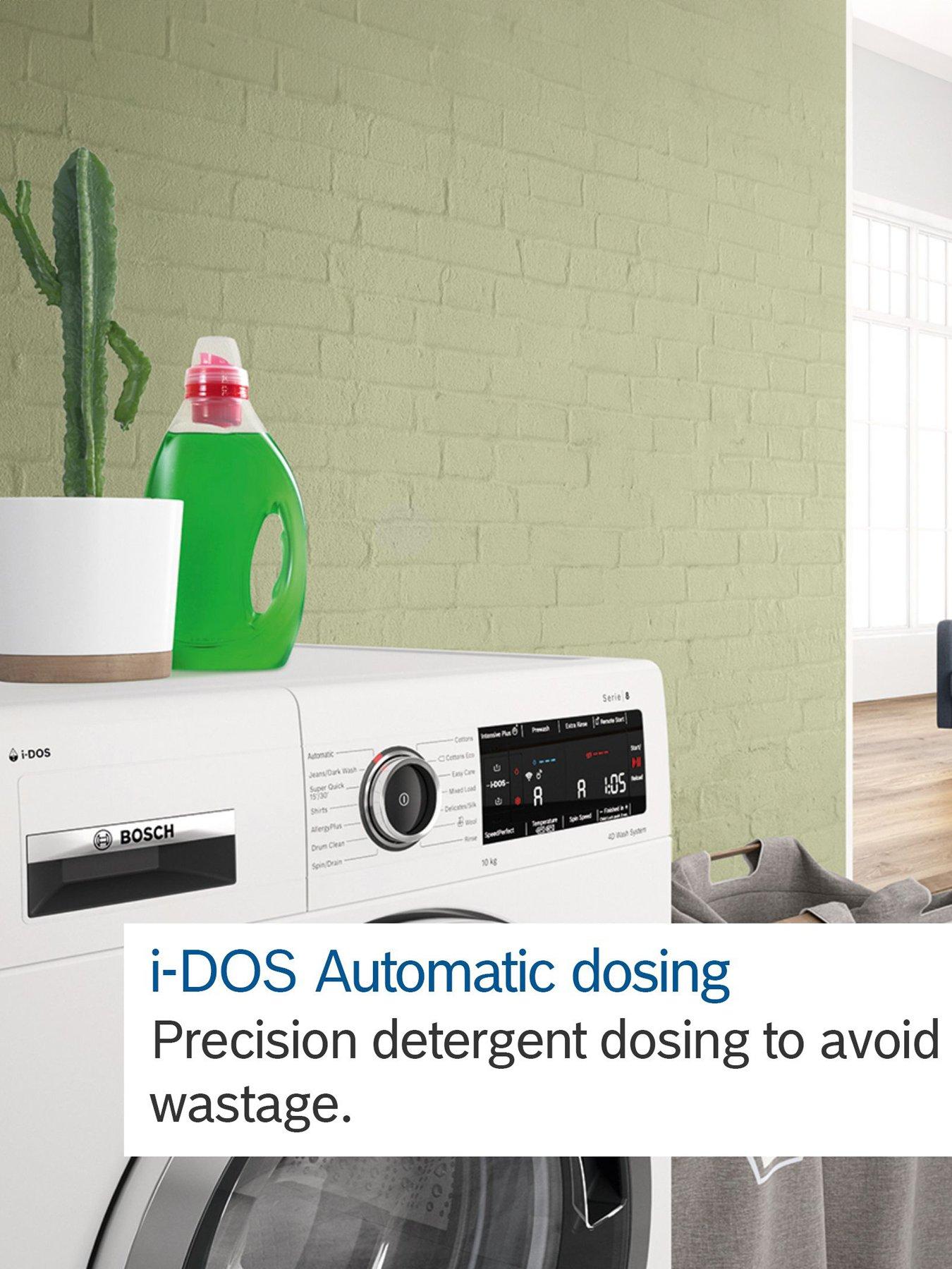 Image 5 of 7 of Bosch Series 6 WGG254F0GB 10kg Load, 1400rpm Spin&nbsp;Freestanding Washing Machine - i-DOS, Iron Assist, Anti Stain, Active Water Plus, Eco Silence Drive - White