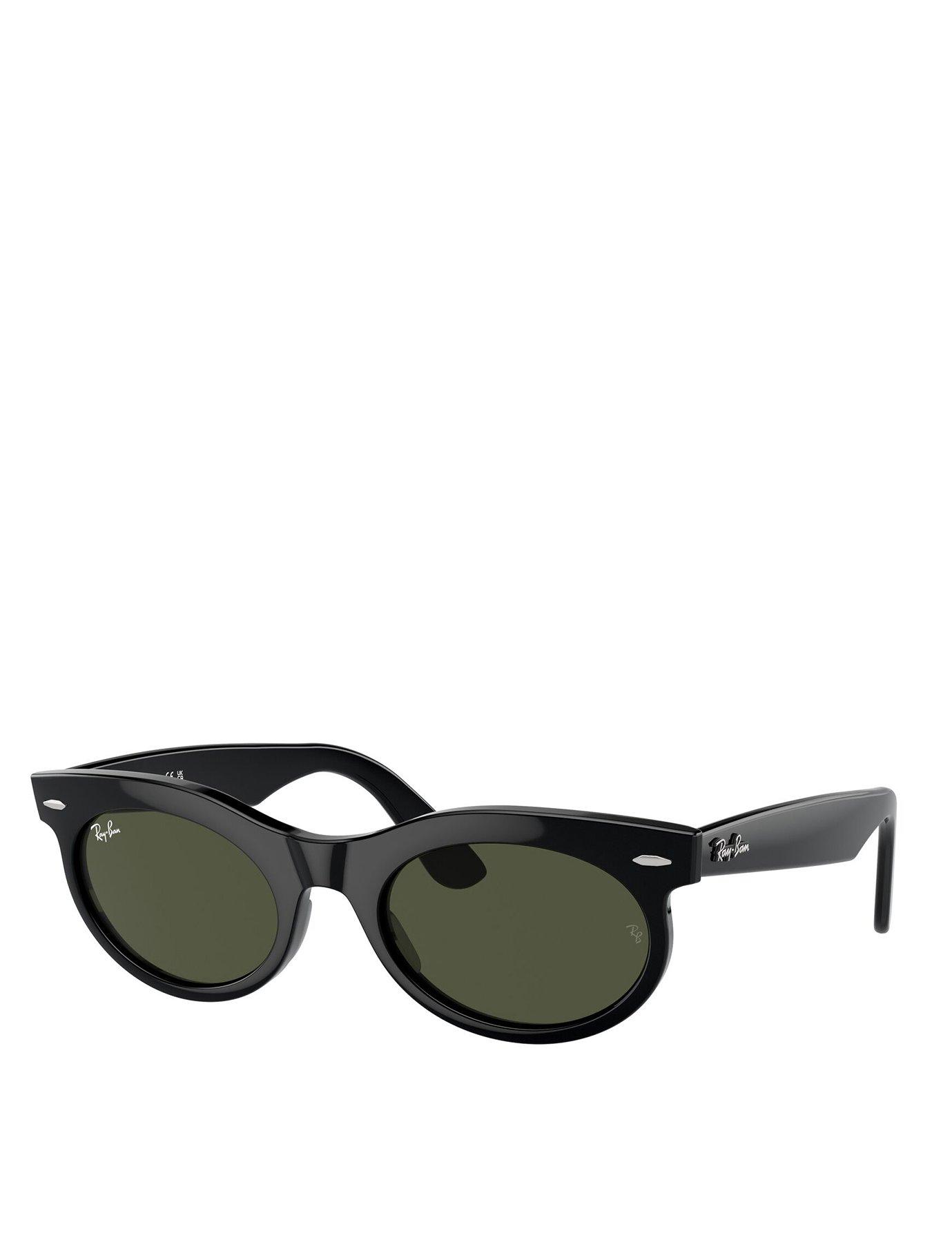 undefined Wayfarer Oval Sunglasses