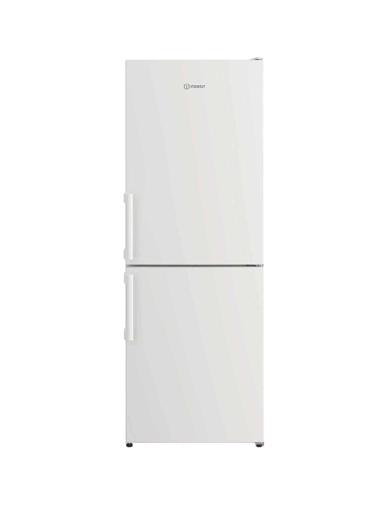 Product photograph of Indesit Ib55532wuk Low Frost Fridge Freezer - White from very.co.uk