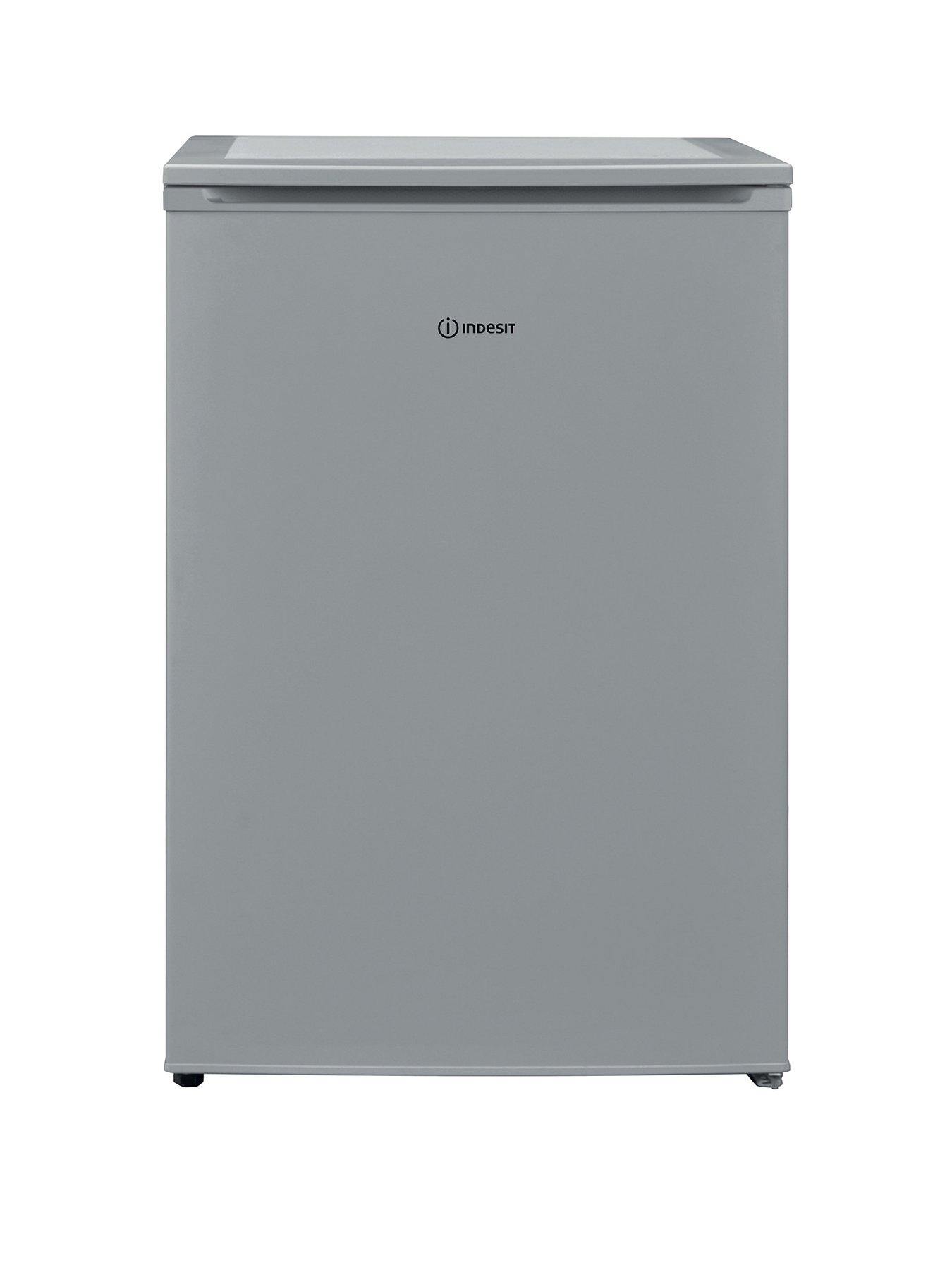 Product photograph of Indesit I55rm1120s Low Frost Under-counter Fridge - Silver from very.co.uk