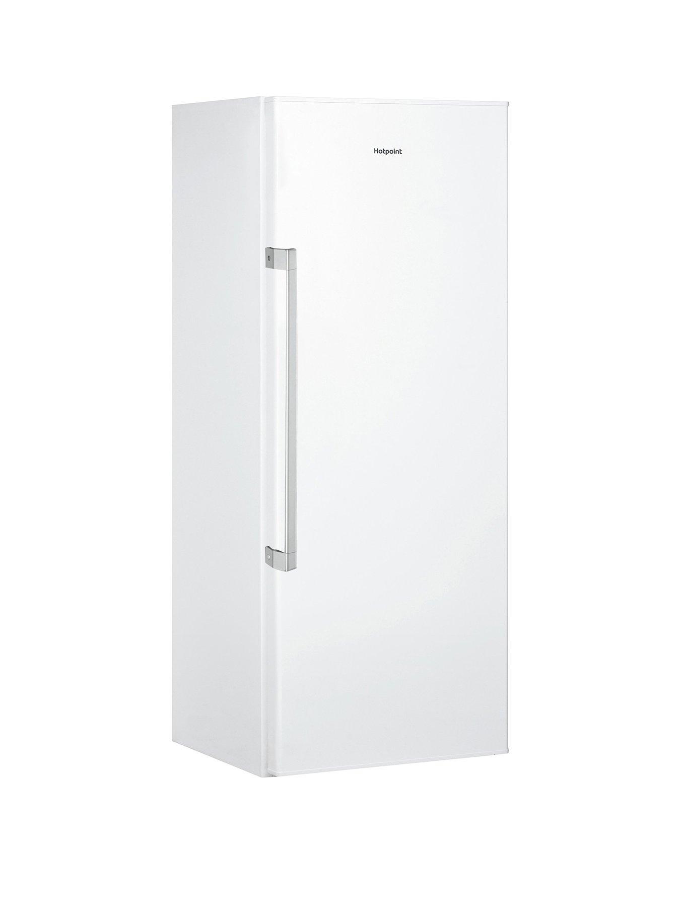 Product photograph of Hotpoint Sh6a2qwr Low Frost Tall Larder Fridge - White from very.co.uk
