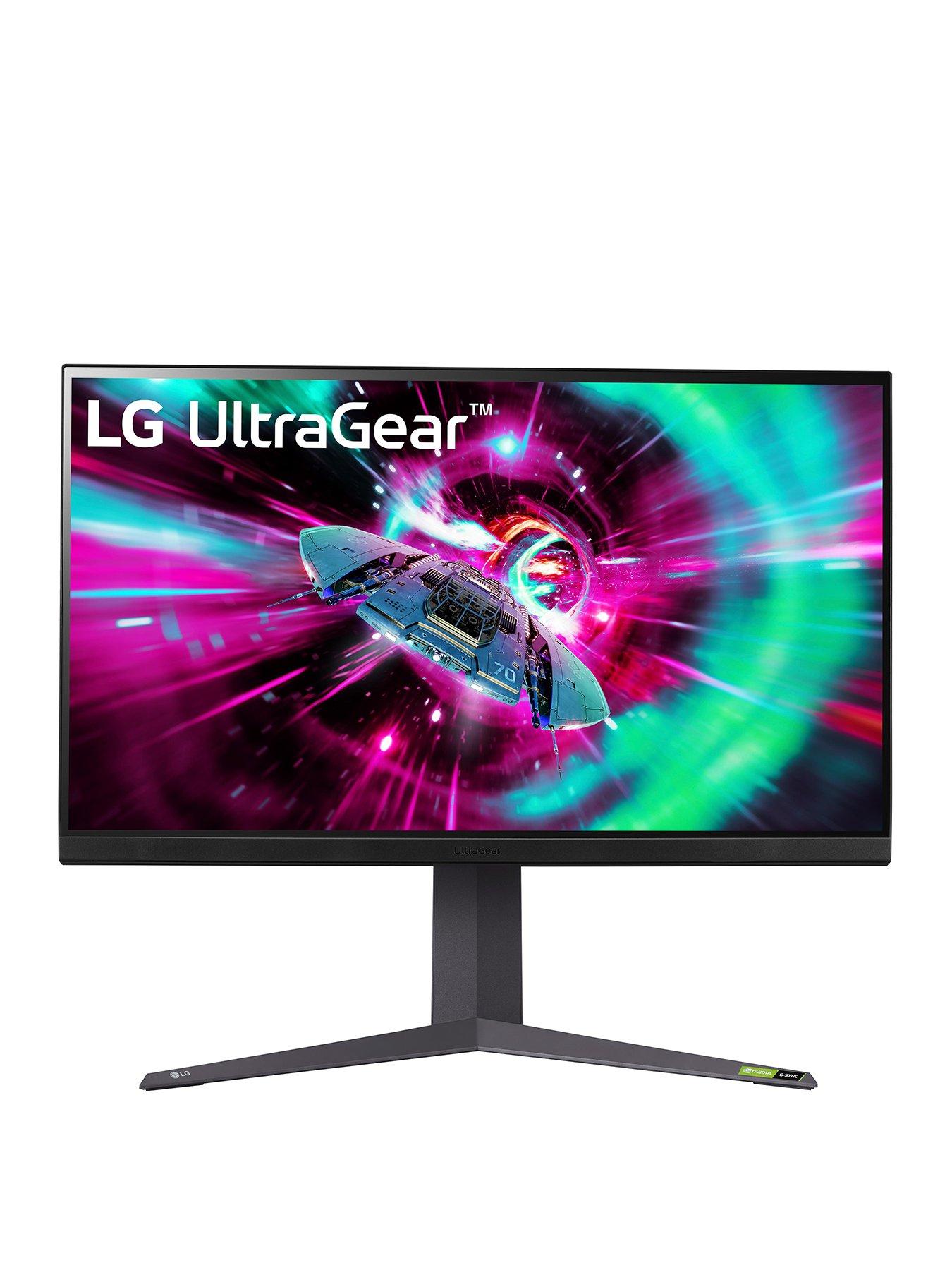 LG 32GR93U-B.AEK 32-inch IPS 144Hz Tilt Adjustable Stand Flat Monitor