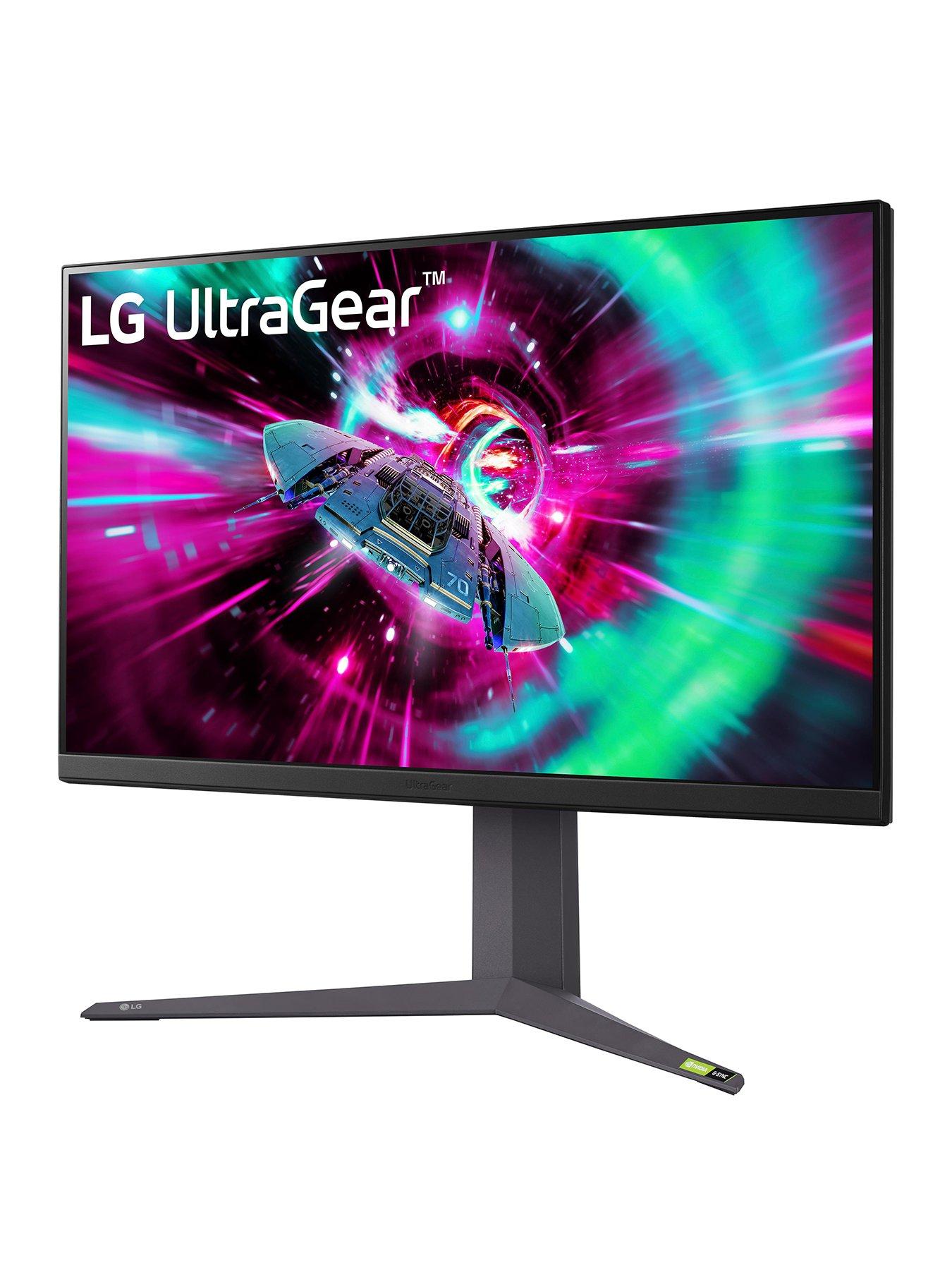 Image 2 of 7 of LG 32GR93U-B.AEK 32-inch IPS 144Hz Tilt Adjustable Stand Flat Monitor