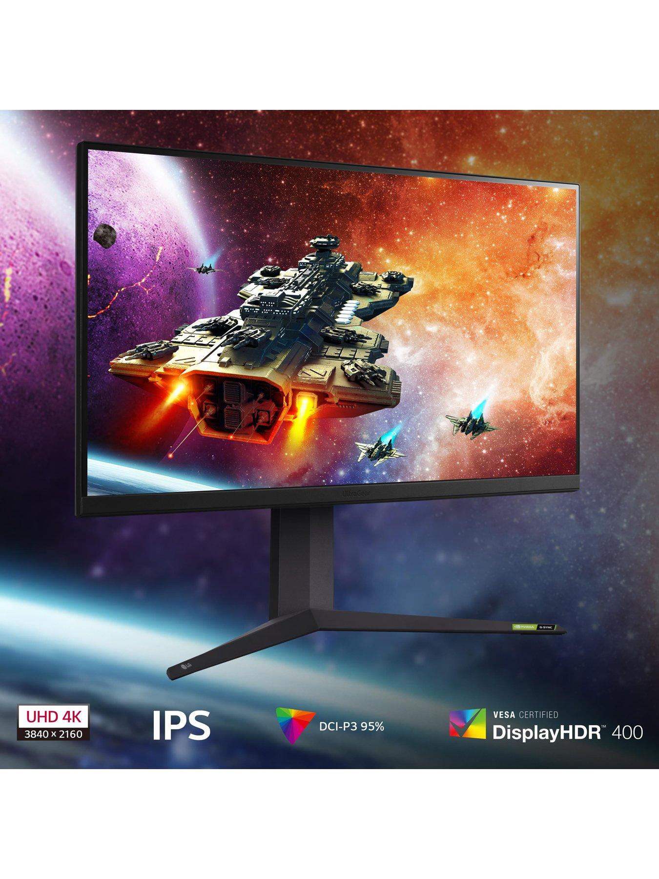 Image 6 of 7 of LG 32GR93U-B.AEK 32-inch IPS 144Hz Tilt Adjustable Stand Flat Monitor
