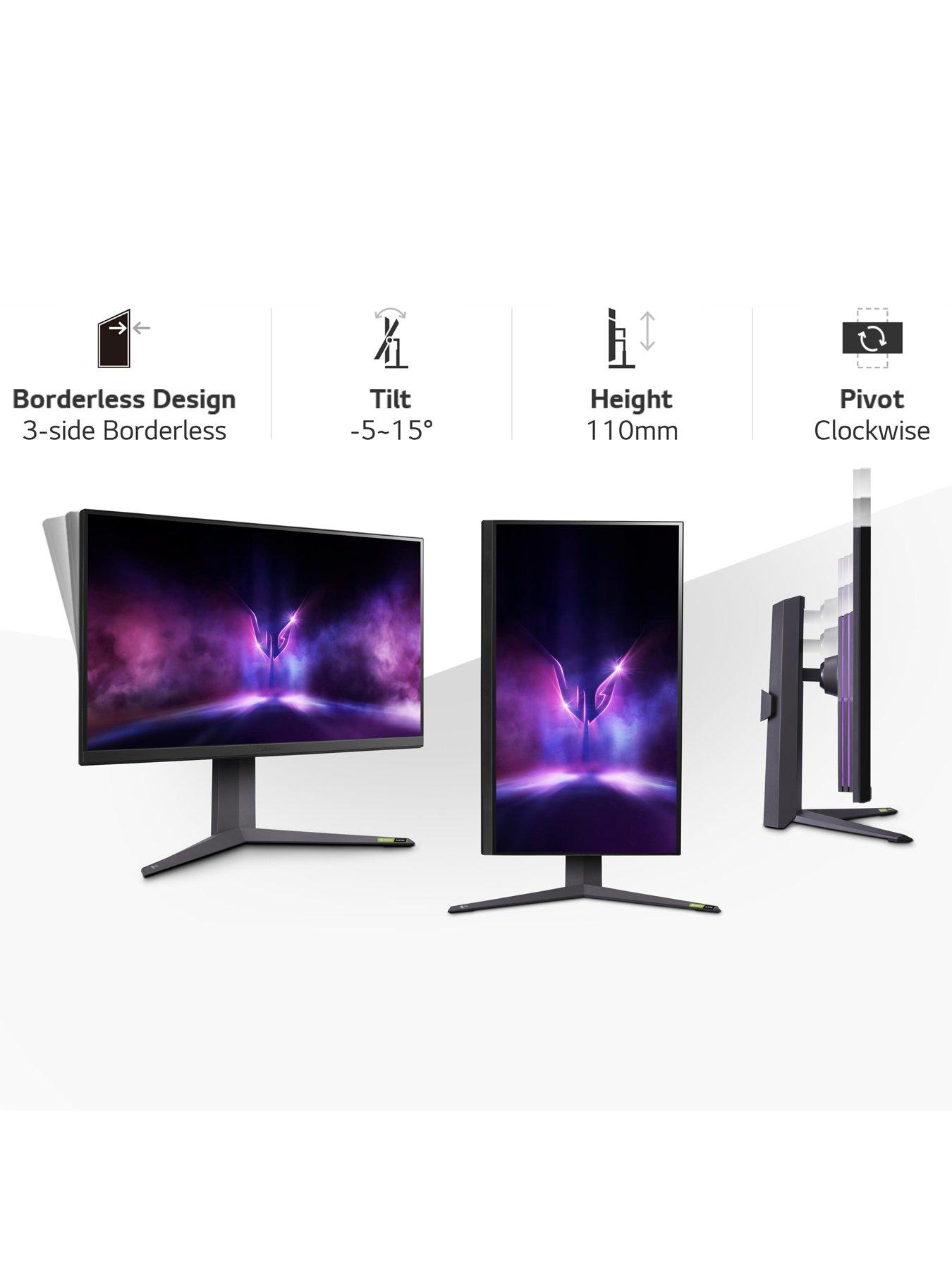 Image 7 of 7 of LG 32GR93U-B.AEK 32-inch IPS 144Hz Tilt Adjustable Stand Flat Monitor