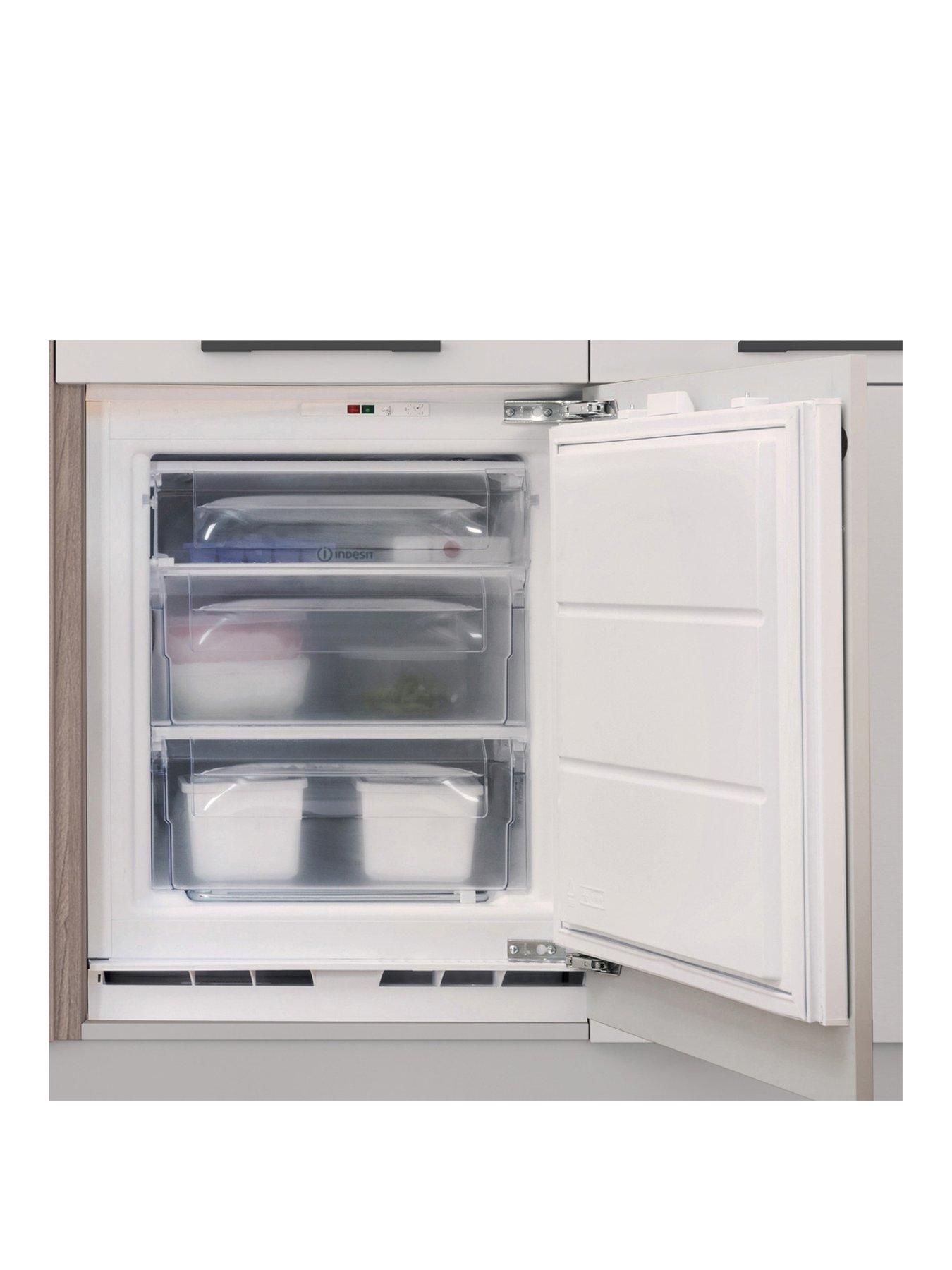 Image 1 of 7 of Indesit INBUFZ011 Low Frost&nbsp;Under-Counter Freezer - White