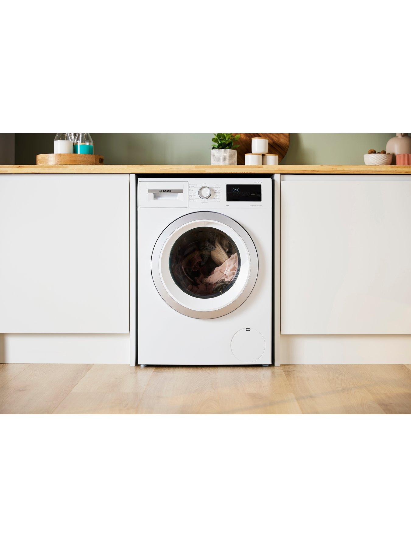Image 2 of 8 of Bosch Series 4 WAN28259GB 9kg Load, 1400rpm Spin Freestanding Washing Machine - Iron Assist, SpeedPerfect, Eco Silence Drive, LED display - White