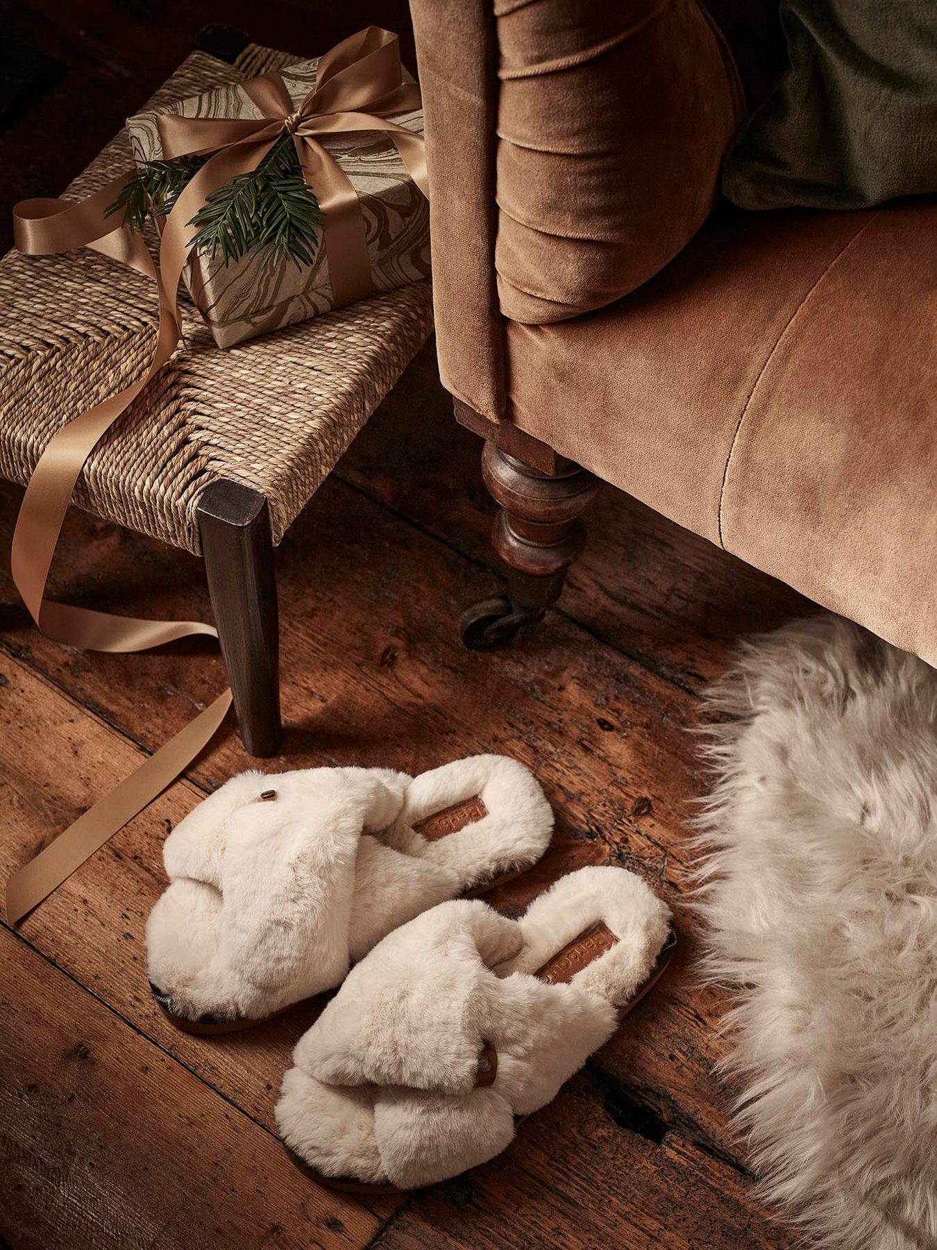 Barbour slippers kids Silver clearance