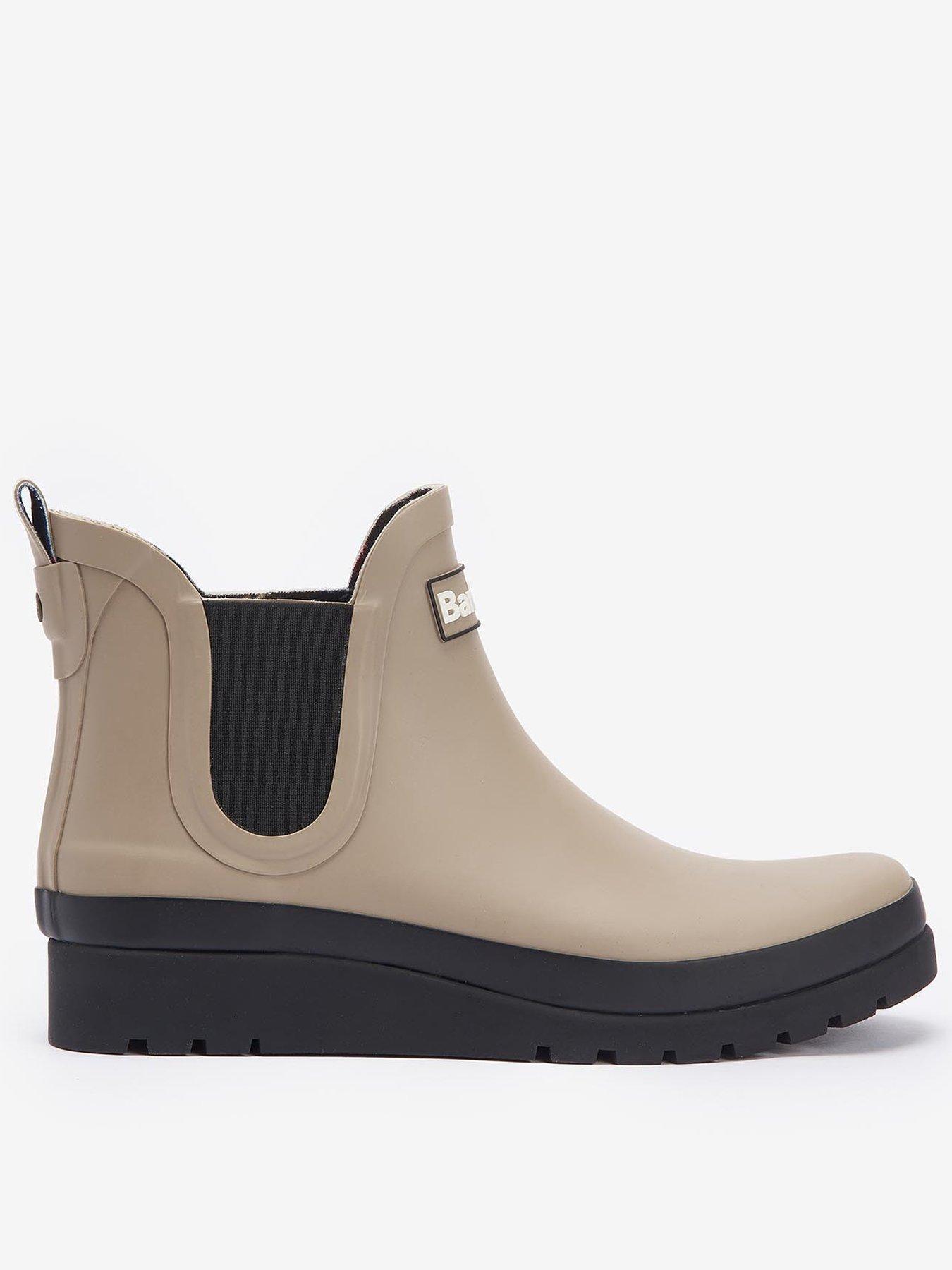 undefined Clifton Wedge Chelsea Wellington Boot - Beige