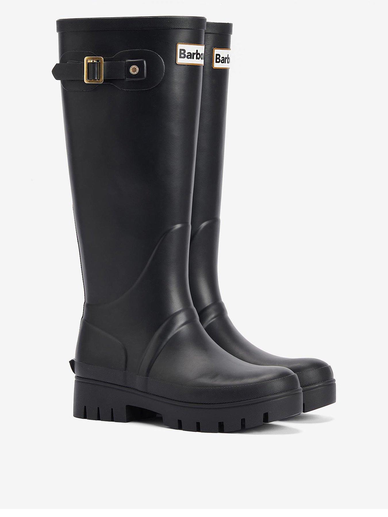 Women Barbour wellies Very