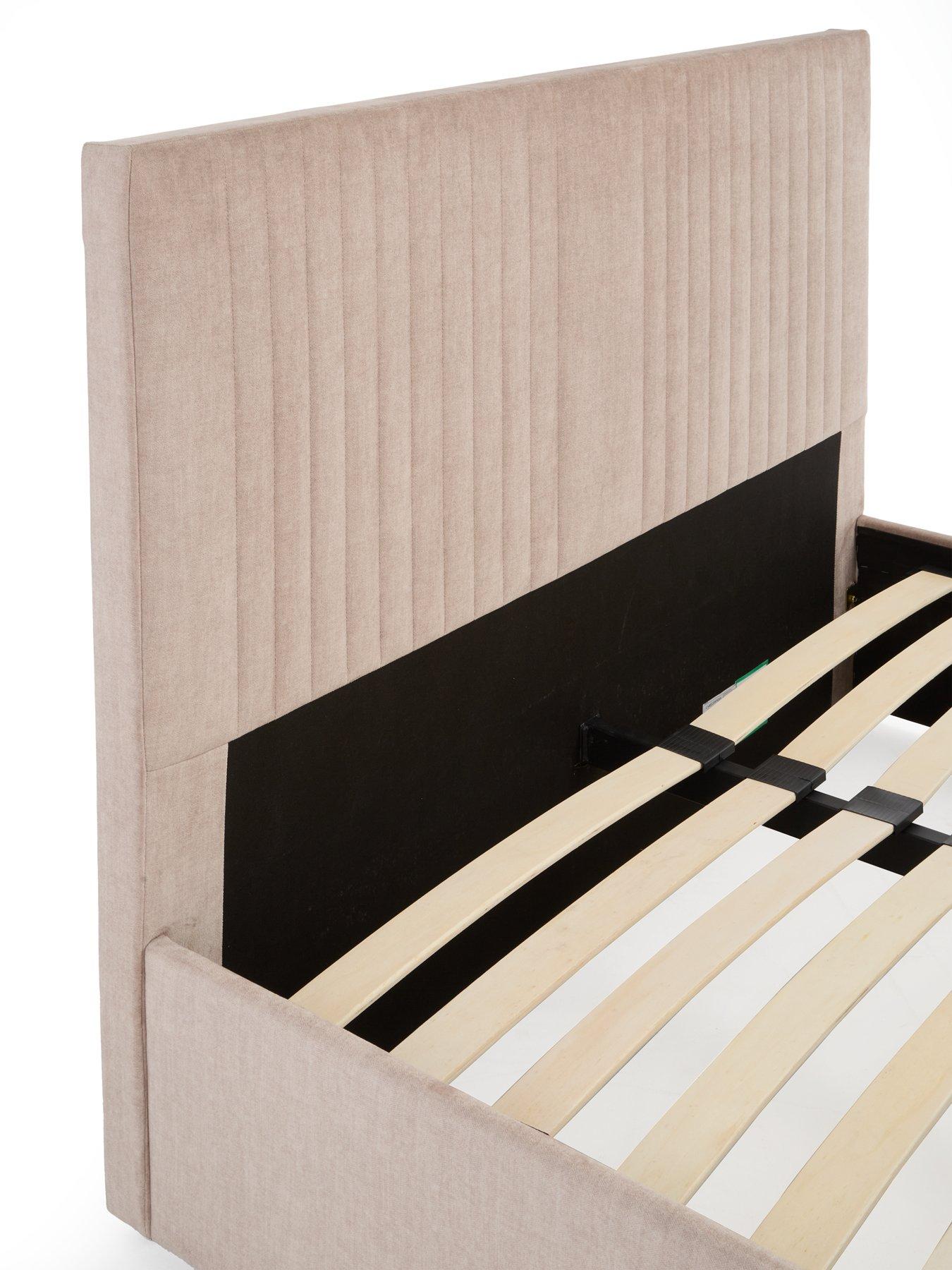 Image 5 of 7 of Very Home Prent TV Bed with Voice Control and Mattress Options (Buy &amp; SAVE!) - Natural