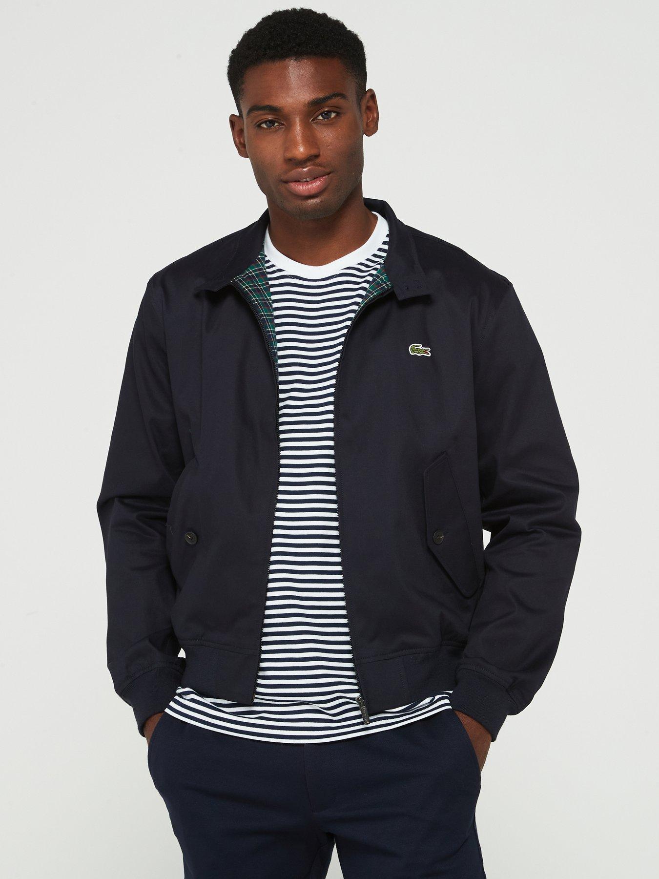 Men's short hooded zippered quilted cotton twill jacket shop