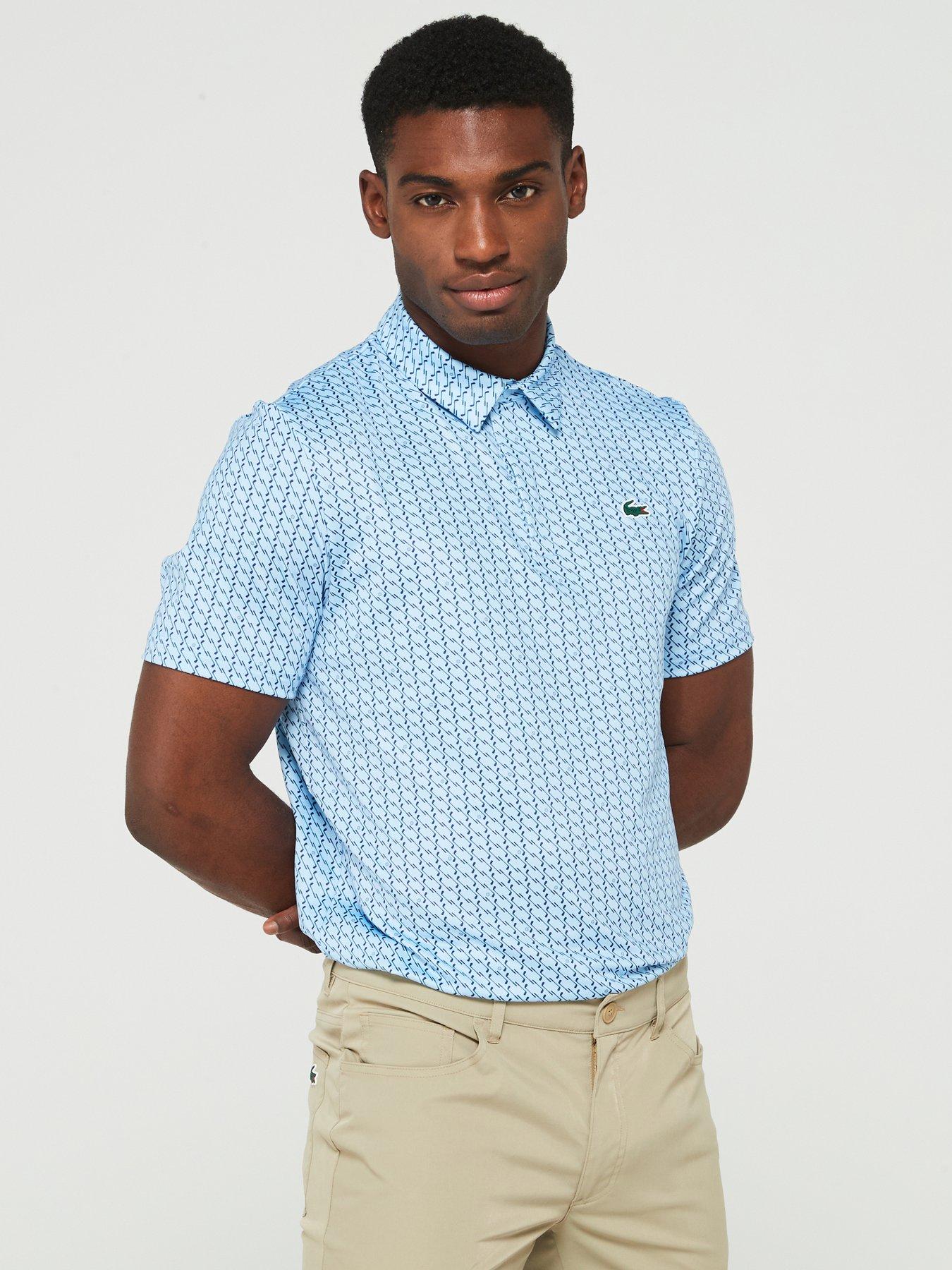 Lacoste Golf Performance Polo Shirt Blue Very