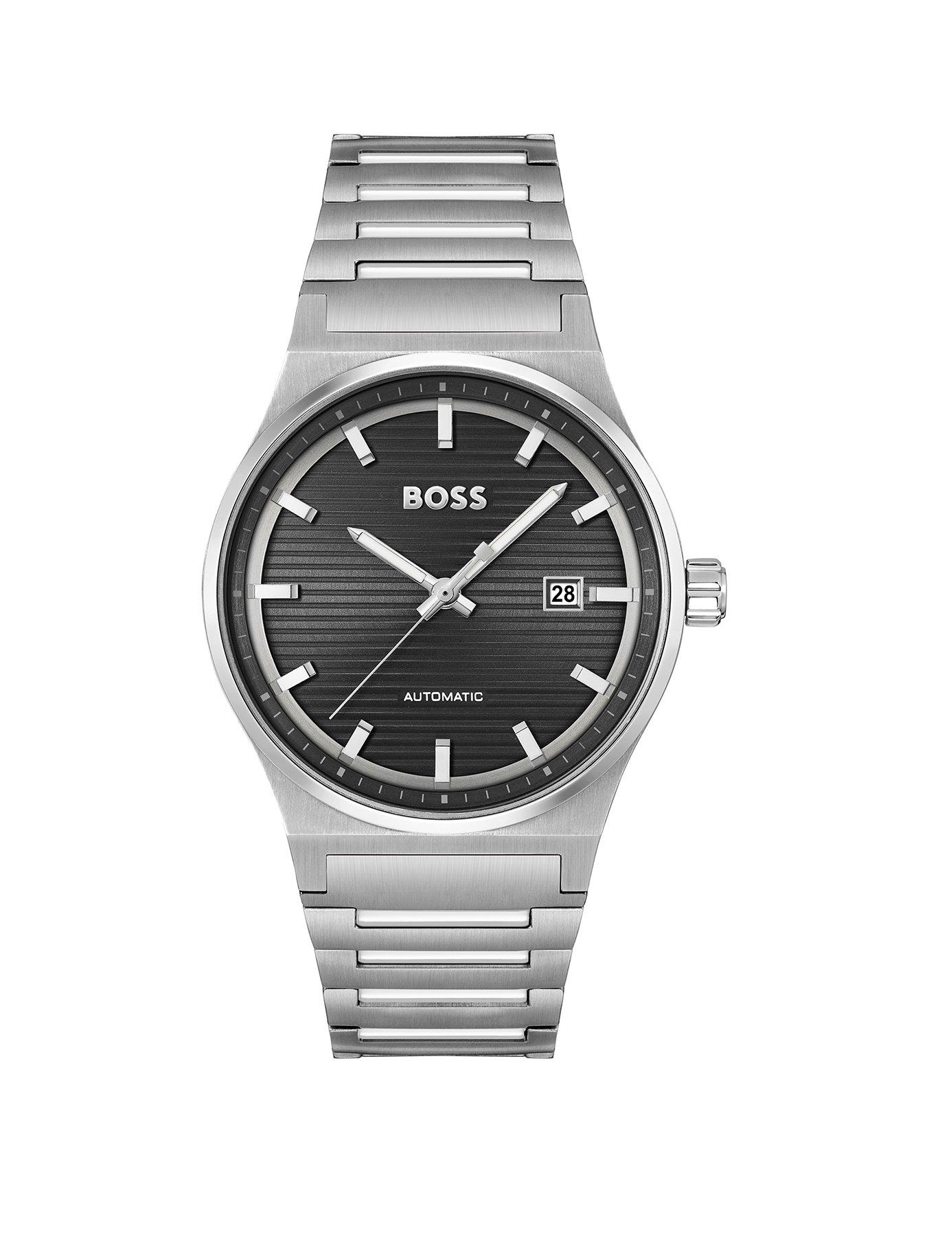 Product photograph of Boss Candor Automatic from very.co.uk