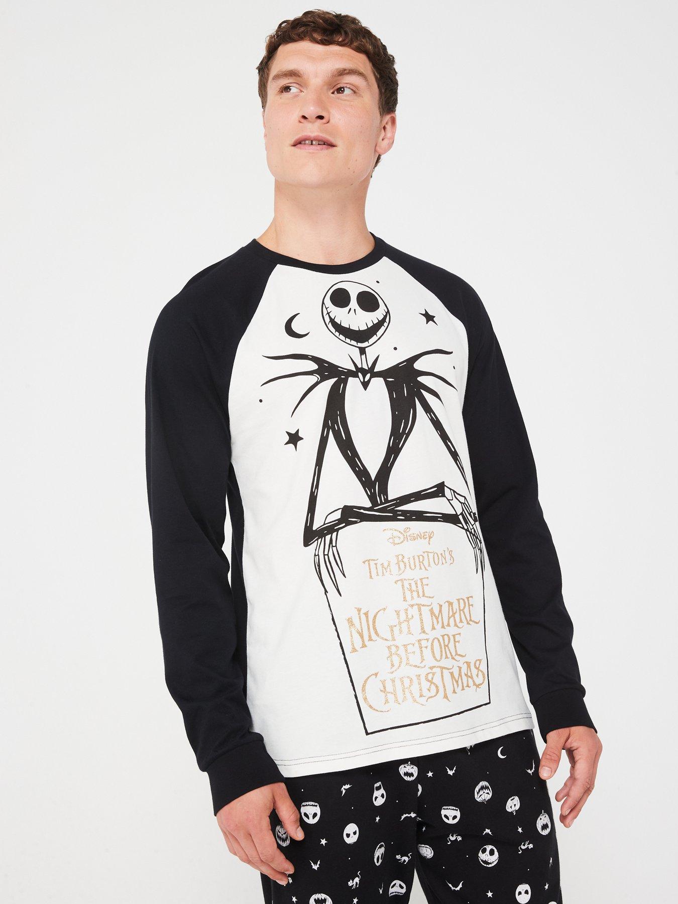Nightmare before christmas men's pajamas hotsell