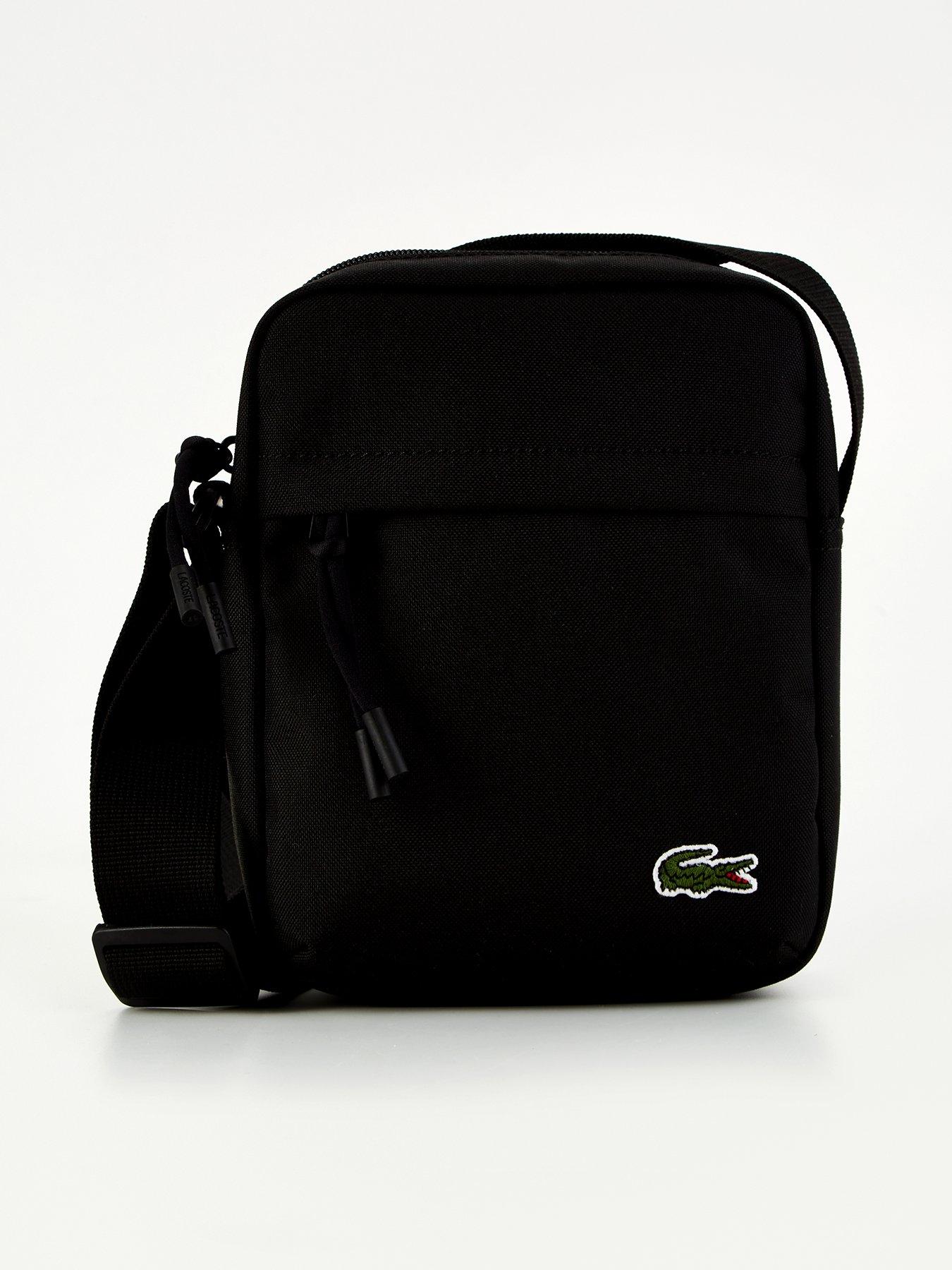 Image 1 of 4 of Lacoste Neocroc Crossbody Bag - Black