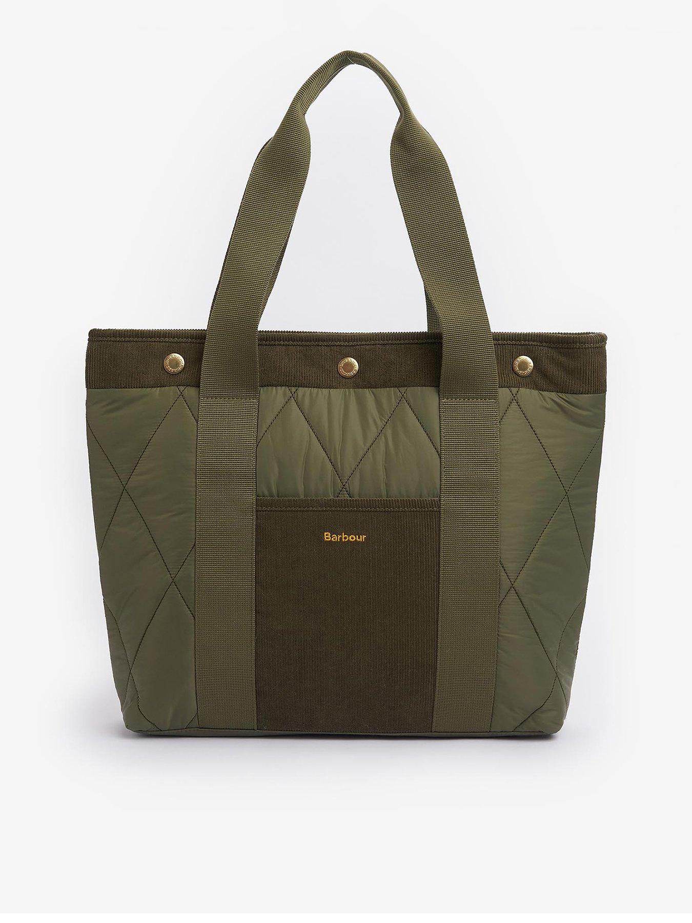 Barbour bag green fashion