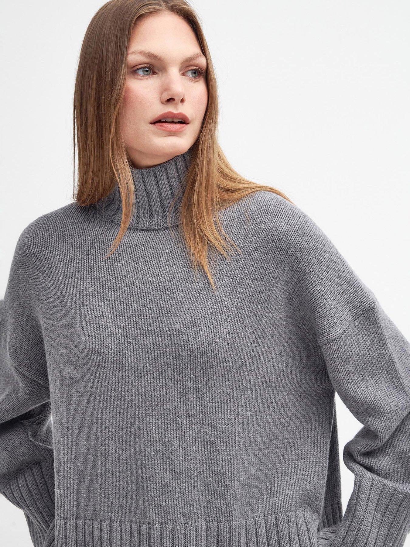 undefined Serena Knitted Jumper - Grey