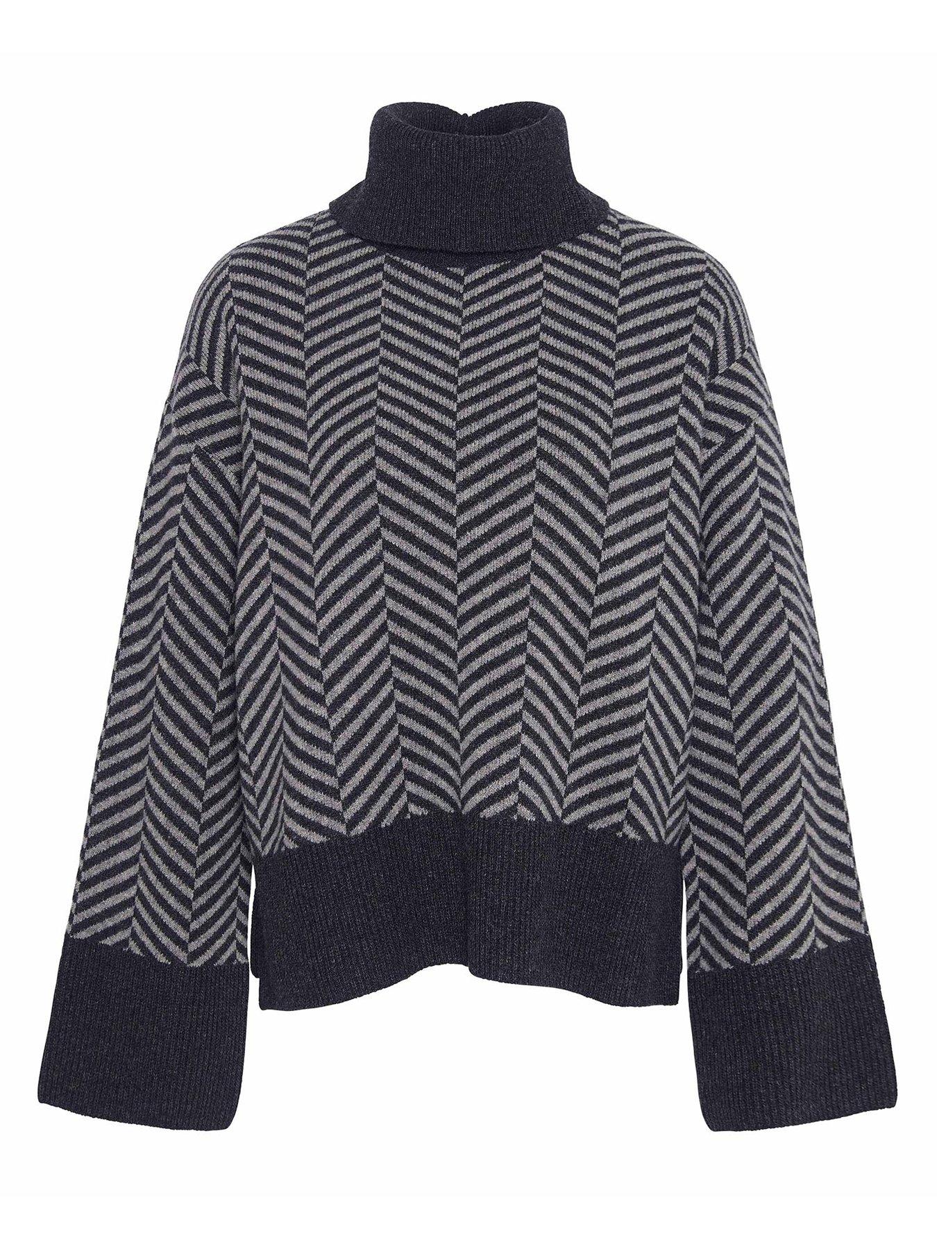Image 6 of 6 of Barbour Aubrey Knitted Jumper - Grey