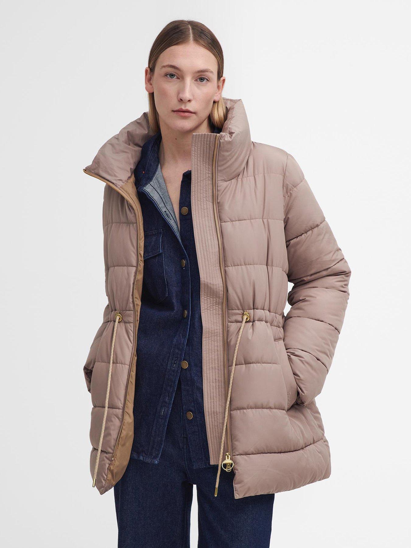 undefined Manning Padded Coat - Beige