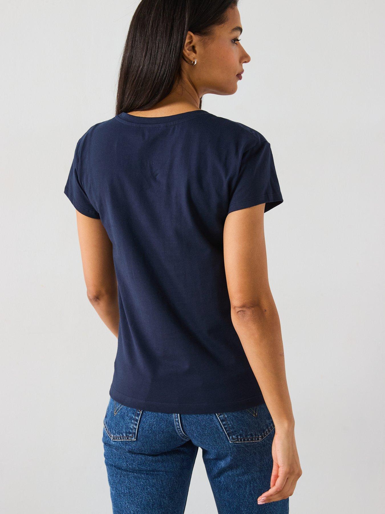 Image 2 of 5 of Barbour Northumberland Classic T-Shirt - Navy