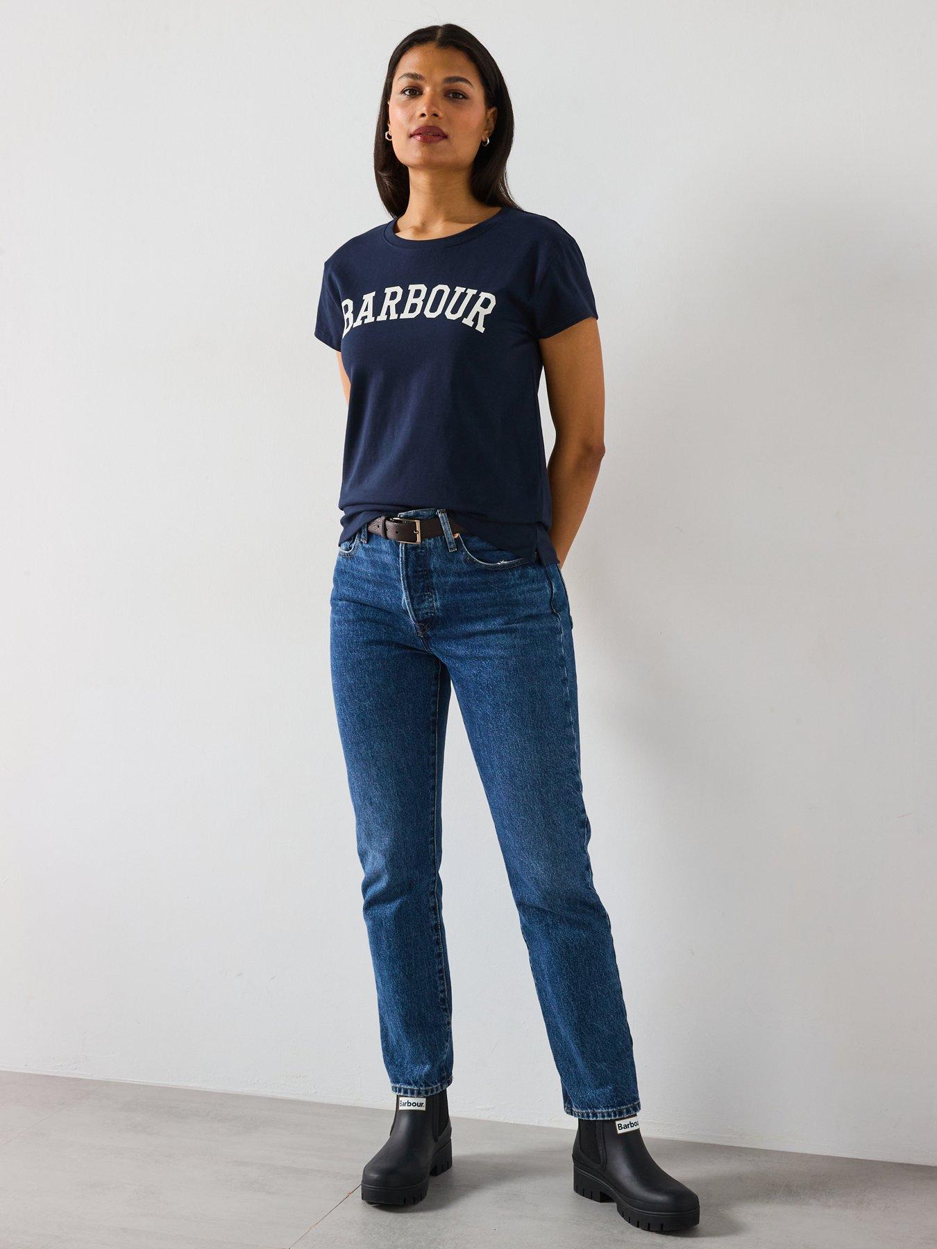 Image 5 of 5 of Barbour Northumberland Classic T-Shirt - Navy