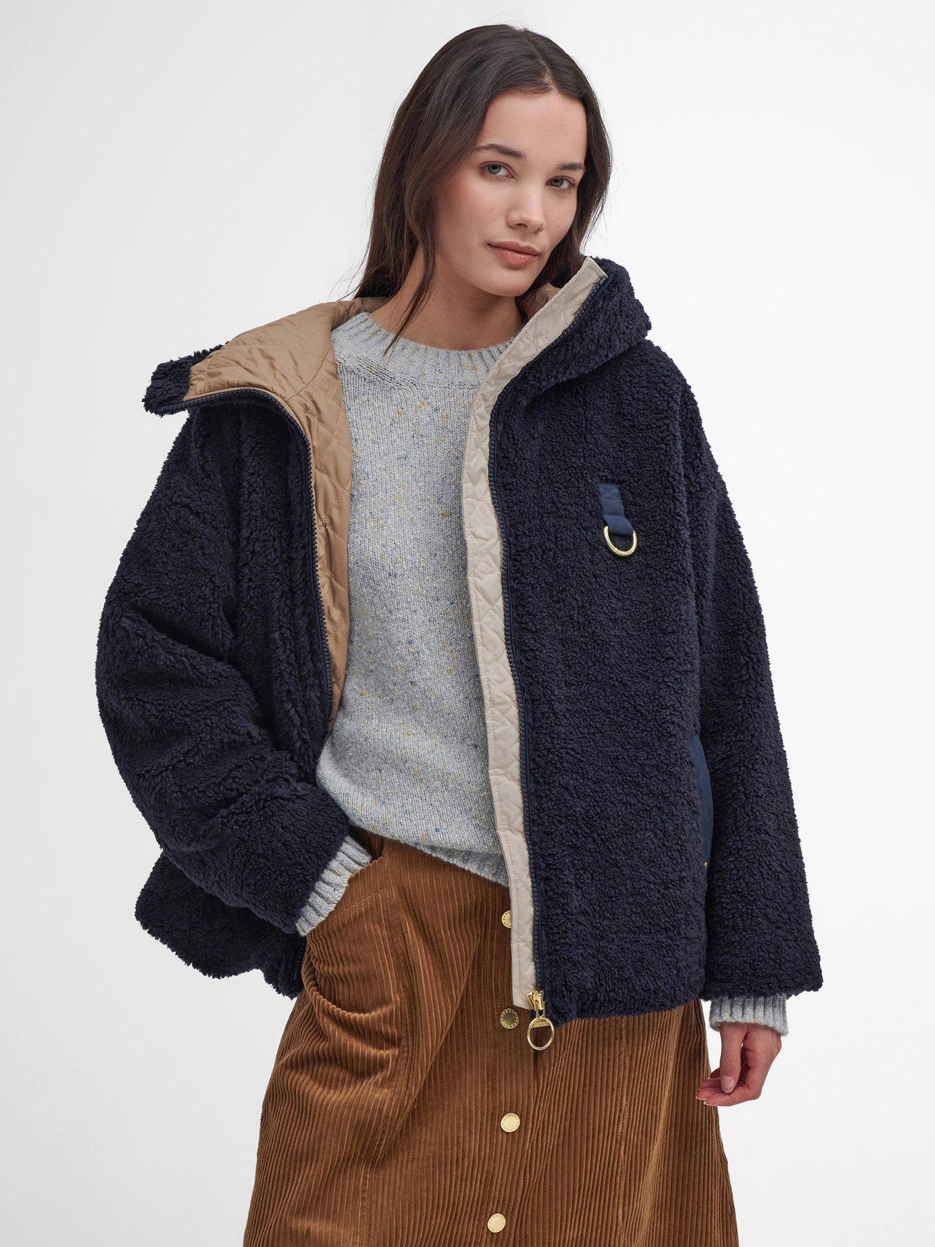 undefined Amber Fleece Hoodie - Navy
