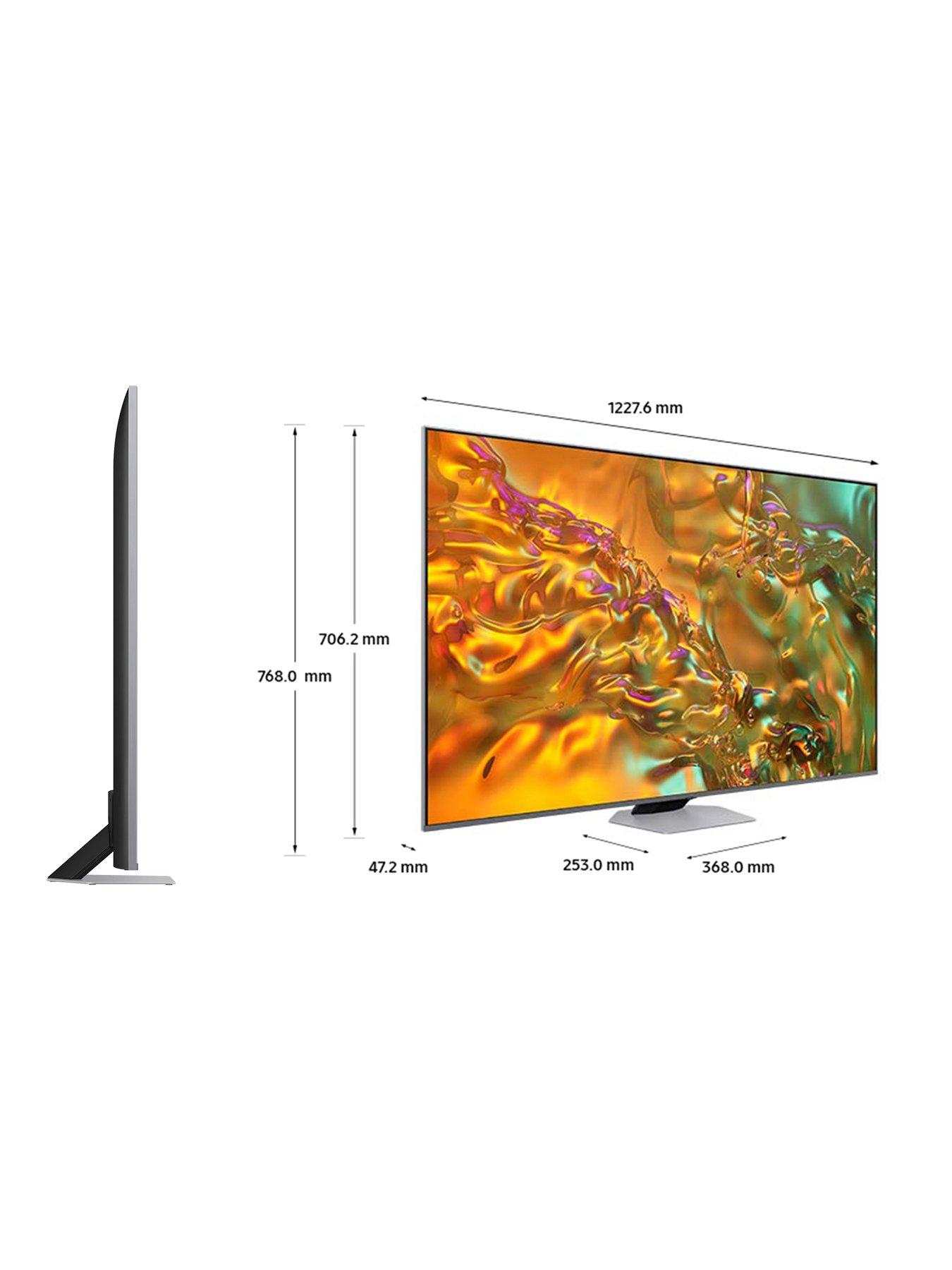 Image 2 of 7 of Samsung Q80D, 55-inch, QLED, 4K Smart TV with Dolby Atmos