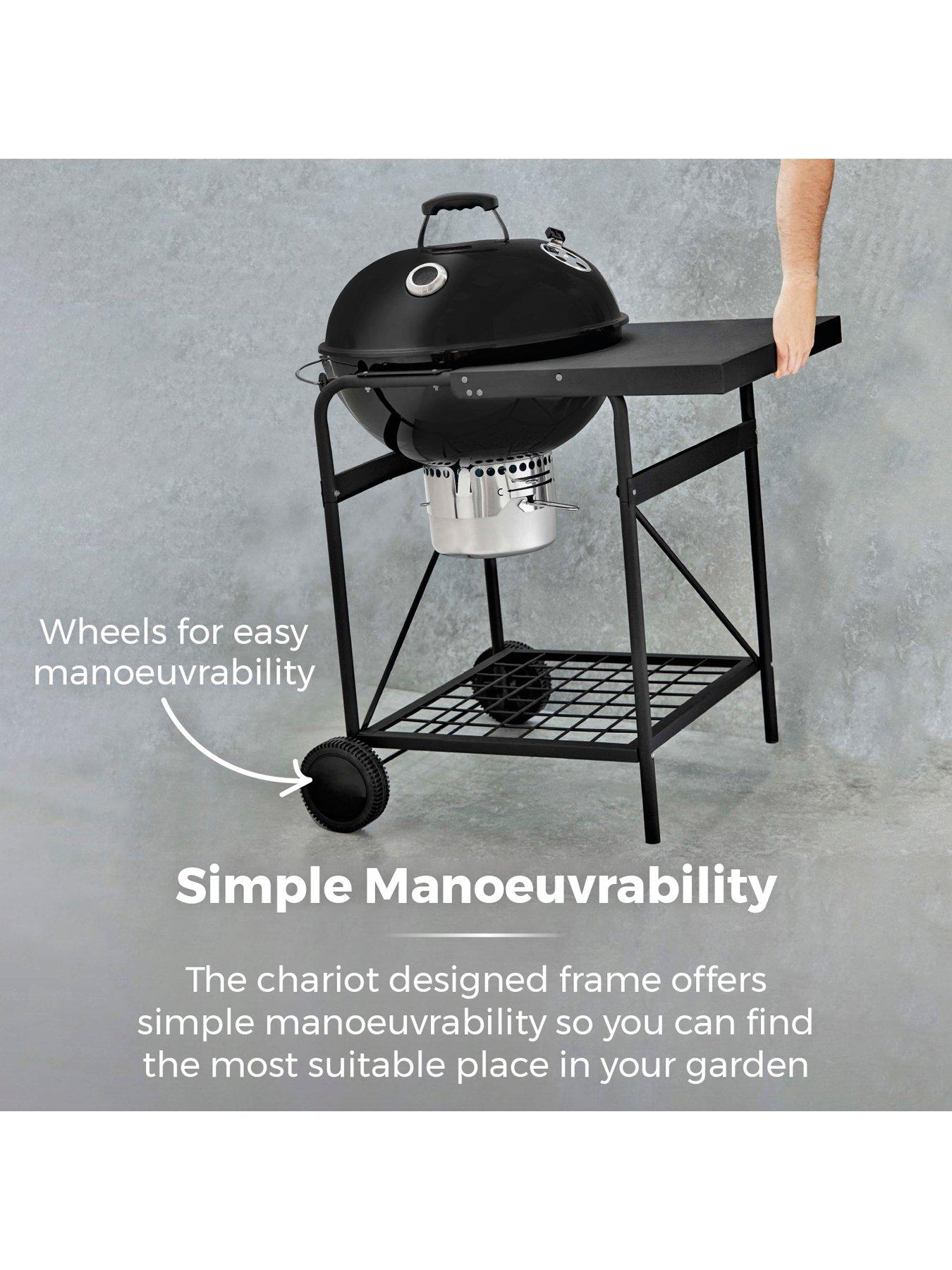 Image 4 of 6 of Tower Kettle Grill BBQ&nbsp;with Side Table