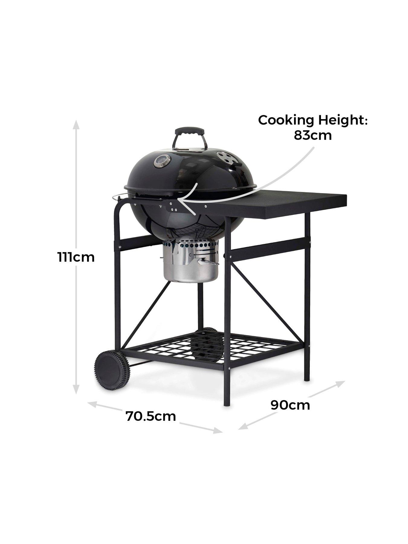 Image 6 of 6 of Tower Kettle Grill BBQ&nbsp;with Side Table