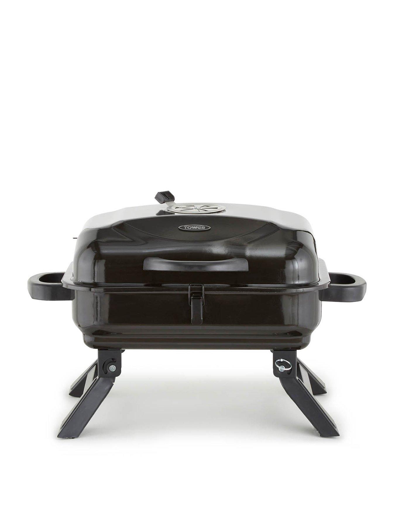 Product photograph of Tower Compact Portable Bbq Grill from very.co.uk