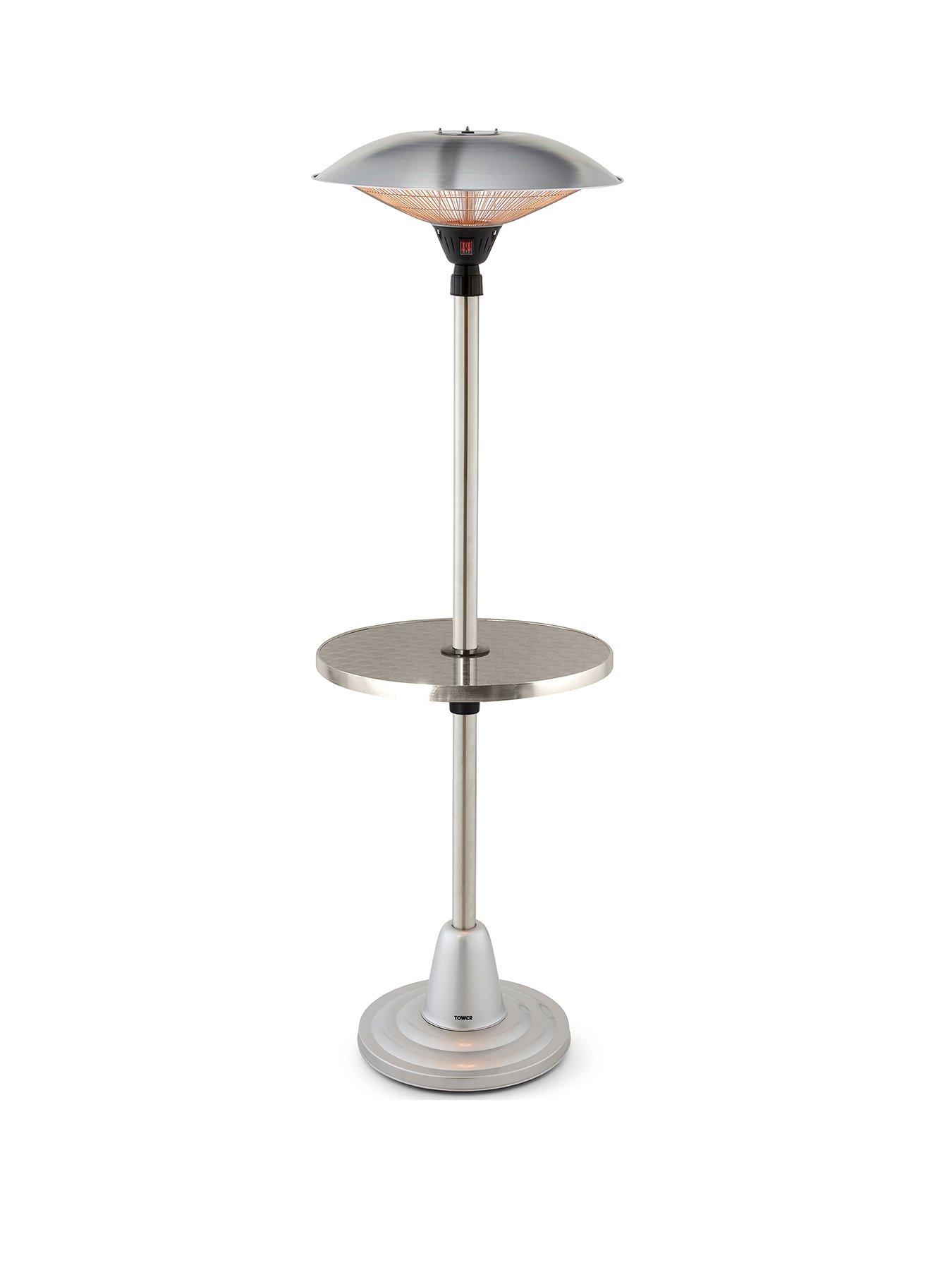 Product photograph of Tower Astrid 2kw Patio Heater Table from very.co.uk