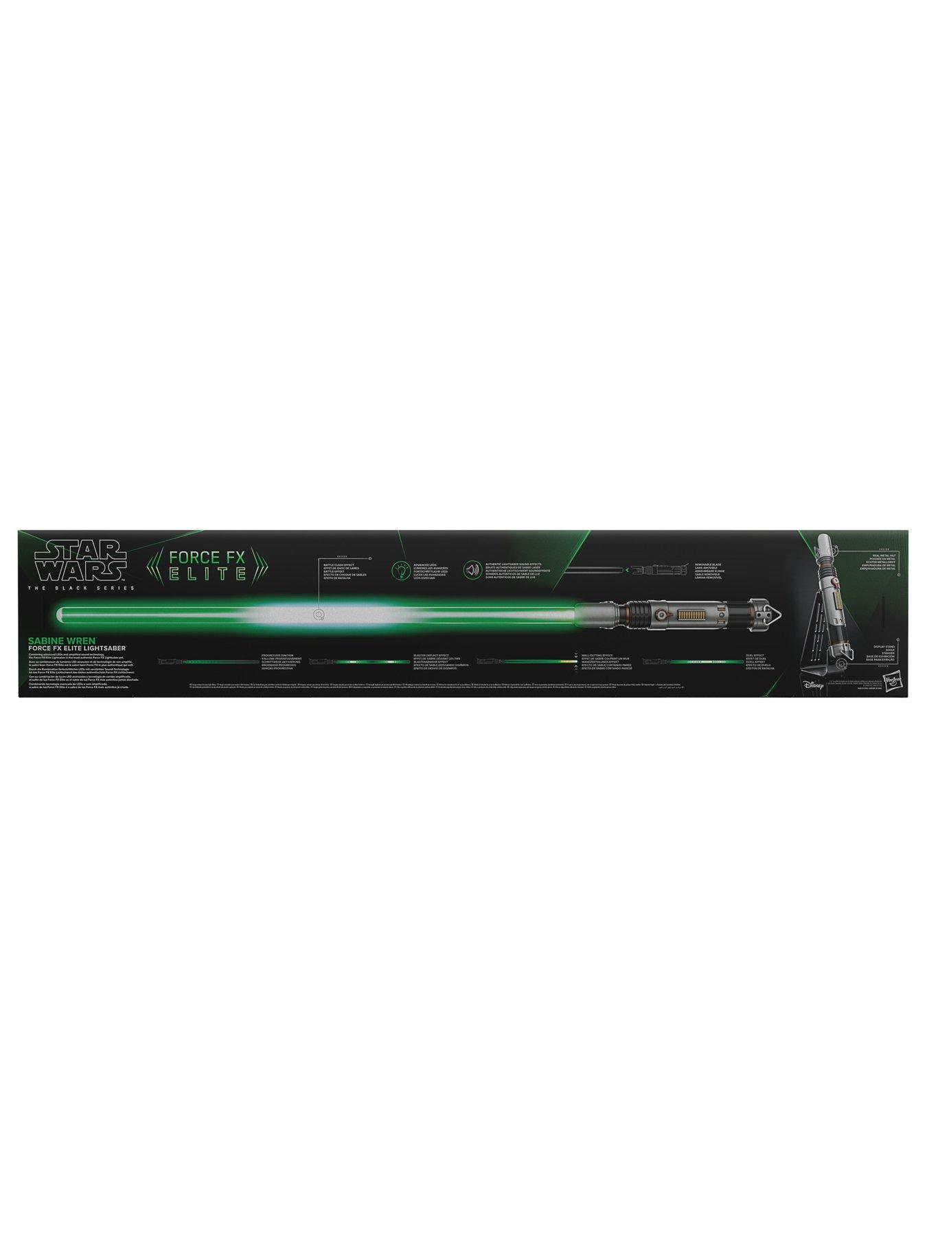 Image 7 of 7 of Star Wars The Black Series Force FX Elite Sabine Wren Lightsaber