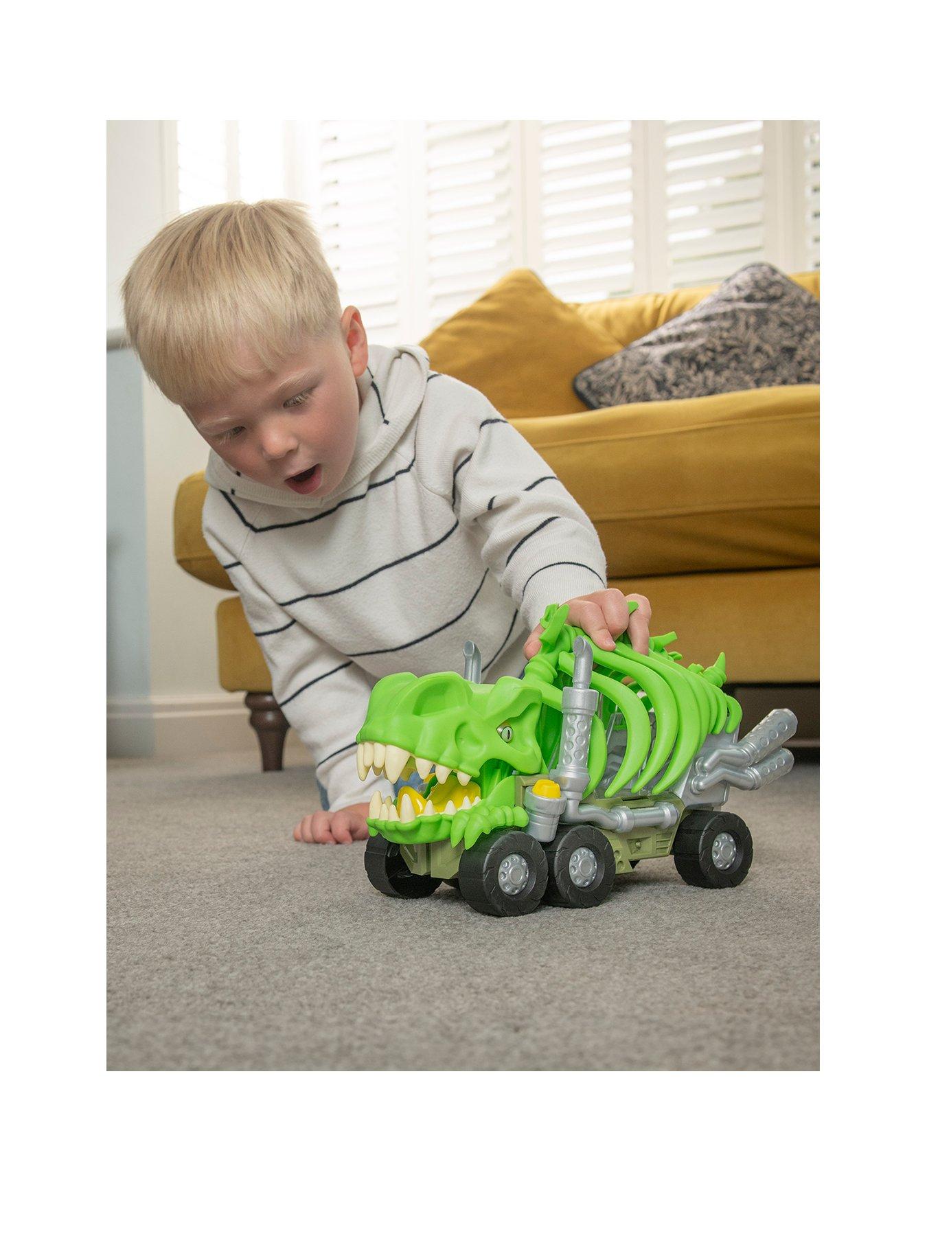 Image 1 of 6 of Teamsterz Mighty Machines Light &amp; Sound T-Rex Rib Cage Ripper