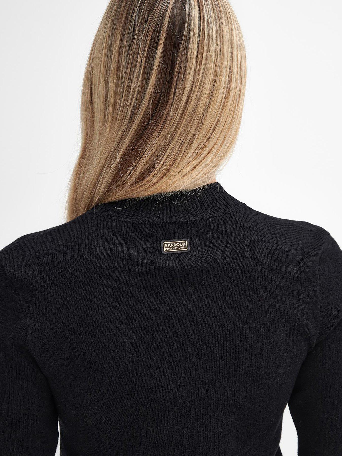 Image 5 of 6 of Barbour International Callie Knitted Jumper - Black