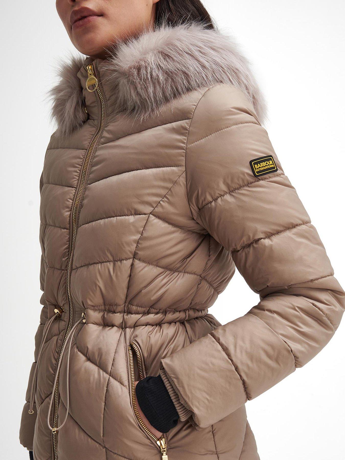 Island Padded Jacket Beige