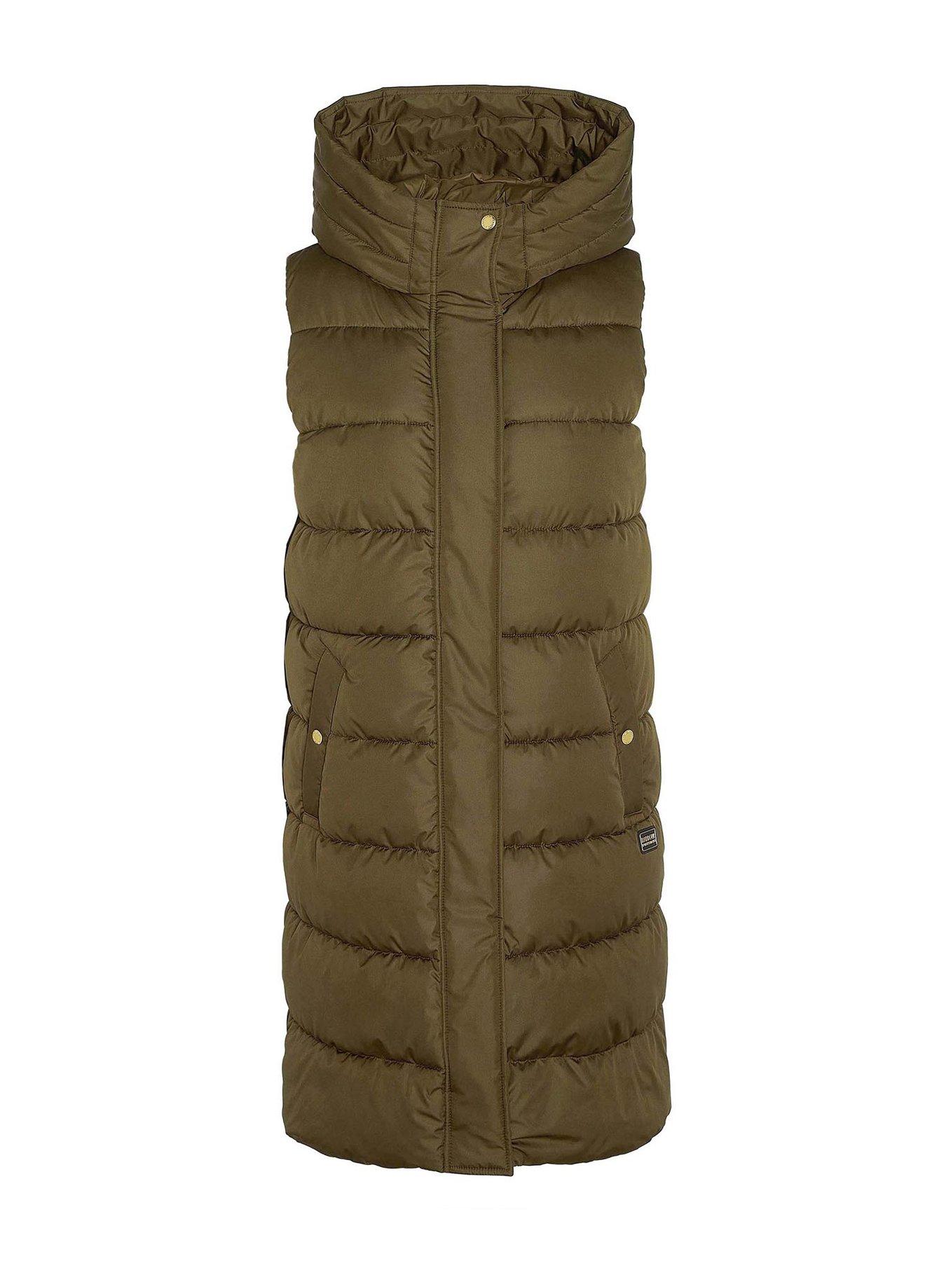 Barbour gilets womens Green clearance
