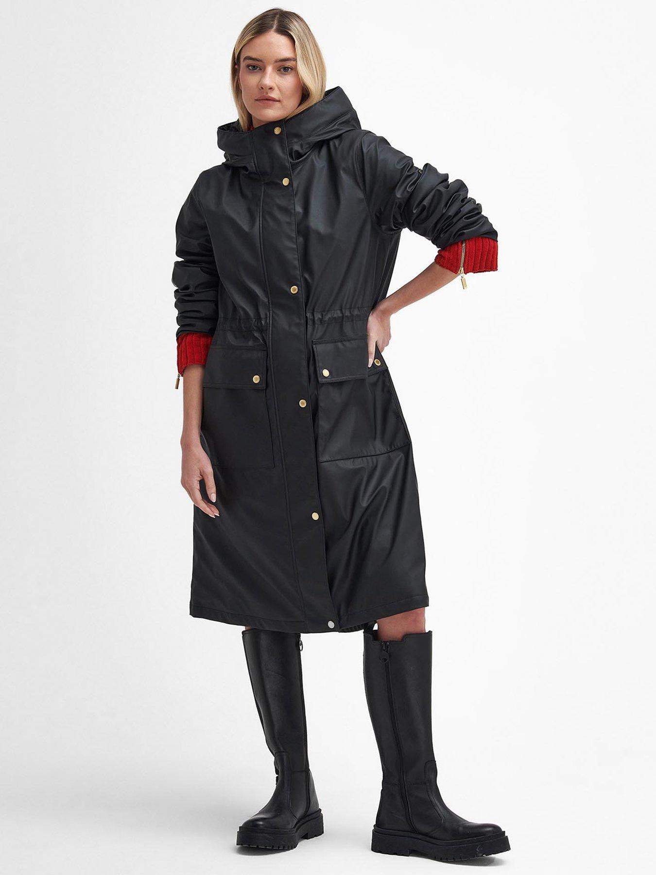 Wyatt Showerproof Coat Black