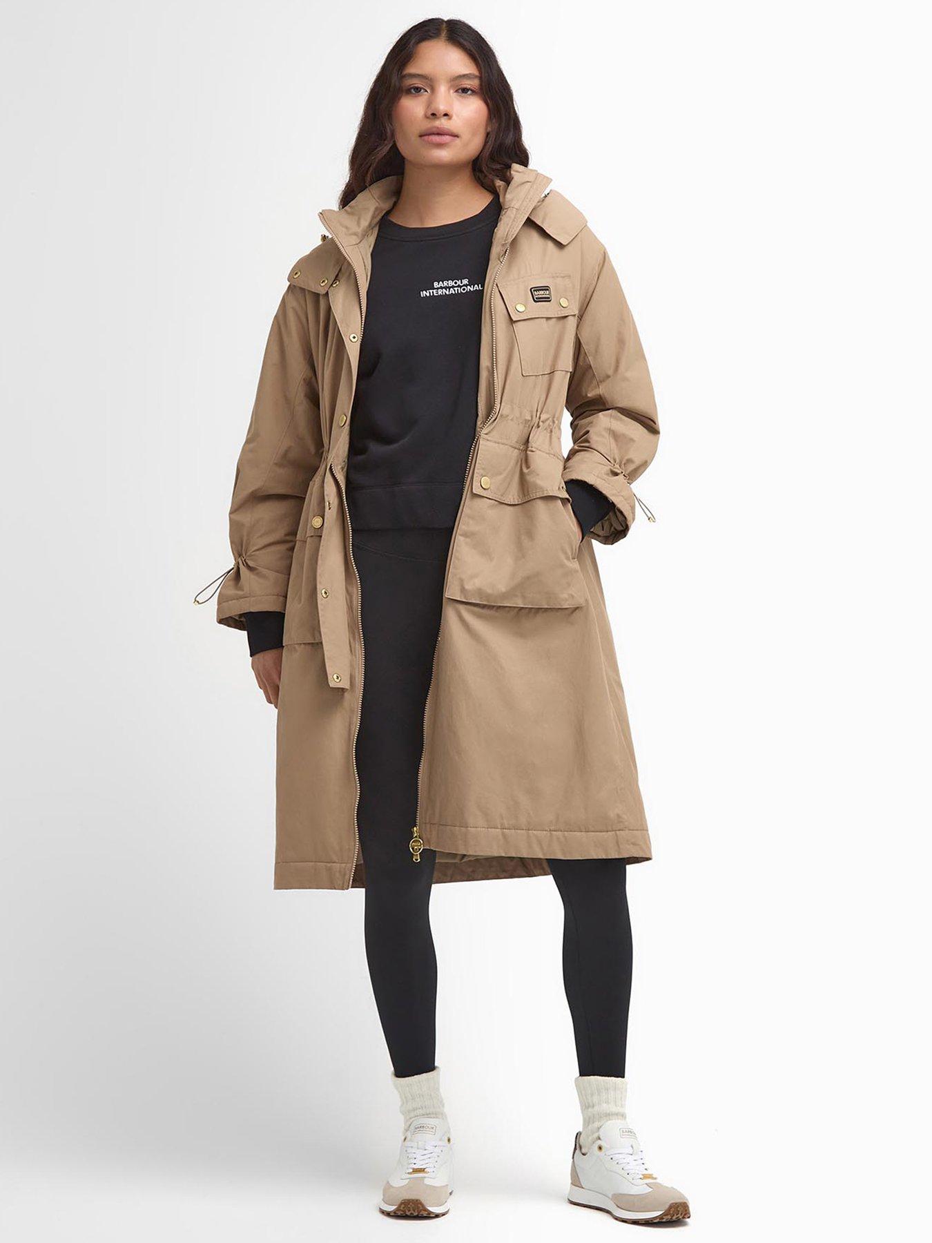 Roberta Showerproof Coat Beige