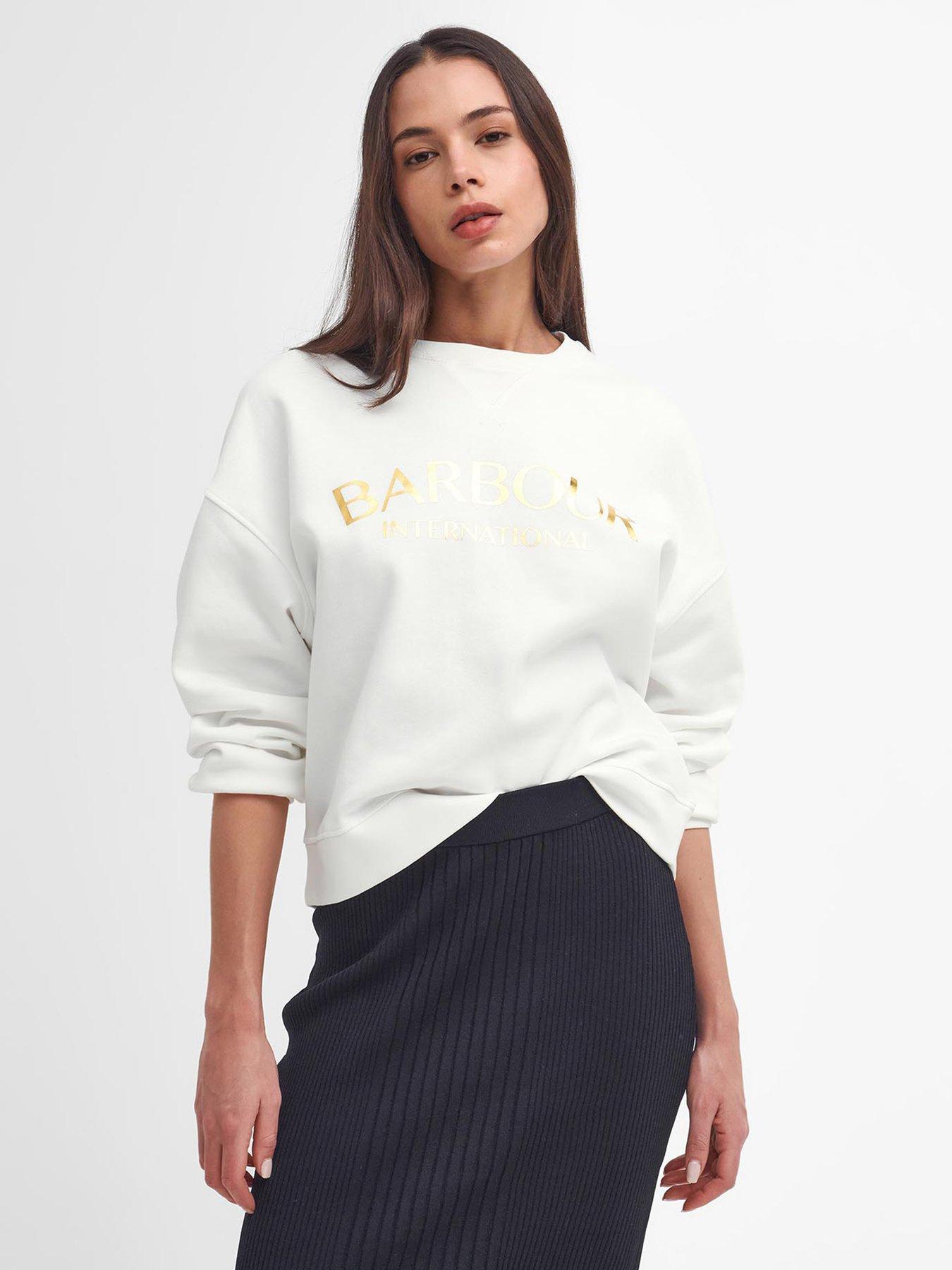 Barbour International Laia Sweatshirt White Very