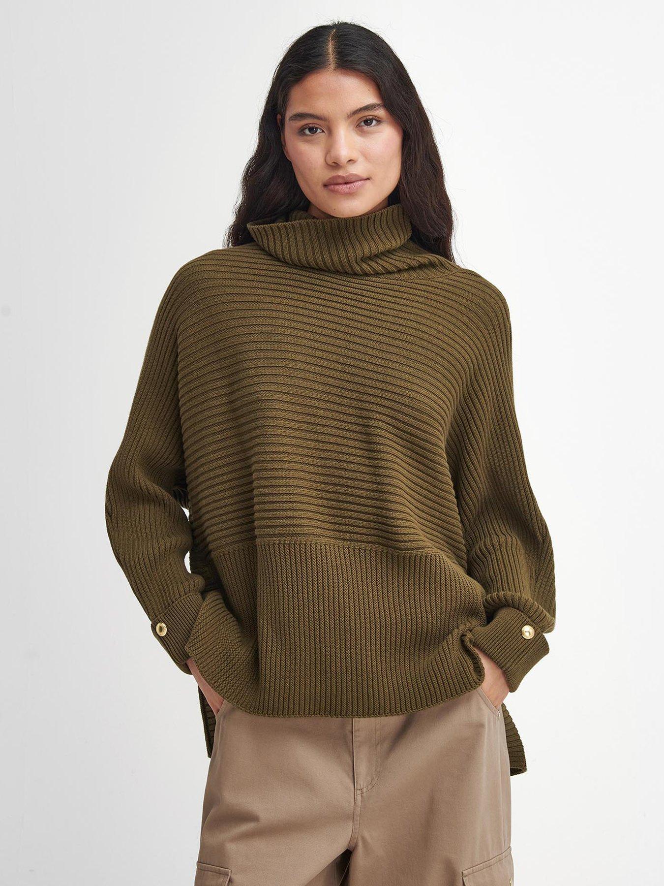 Barbour green jumper online