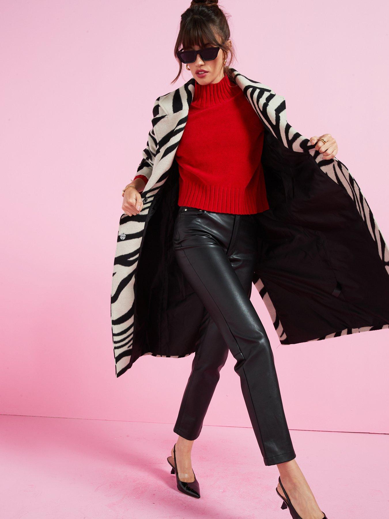 Image 3 of 6 of Barbour International Milla Knitted Jumper - Red